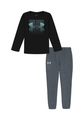 Under Armour® Toddler Boys Fader Block Long Sleeve Set | belk