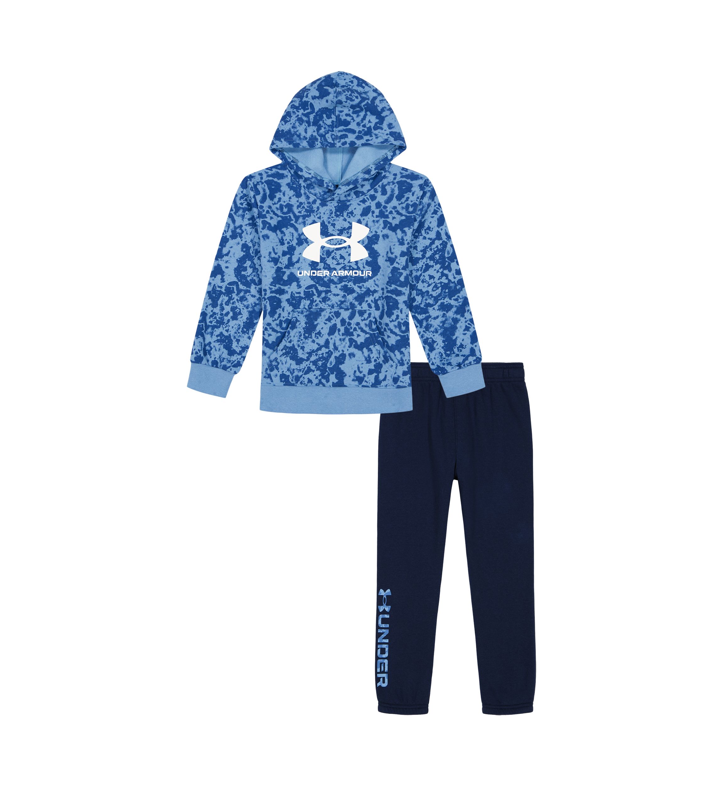 Baby Boys Rival Printed Hooded T-Shirt and Joggers Set