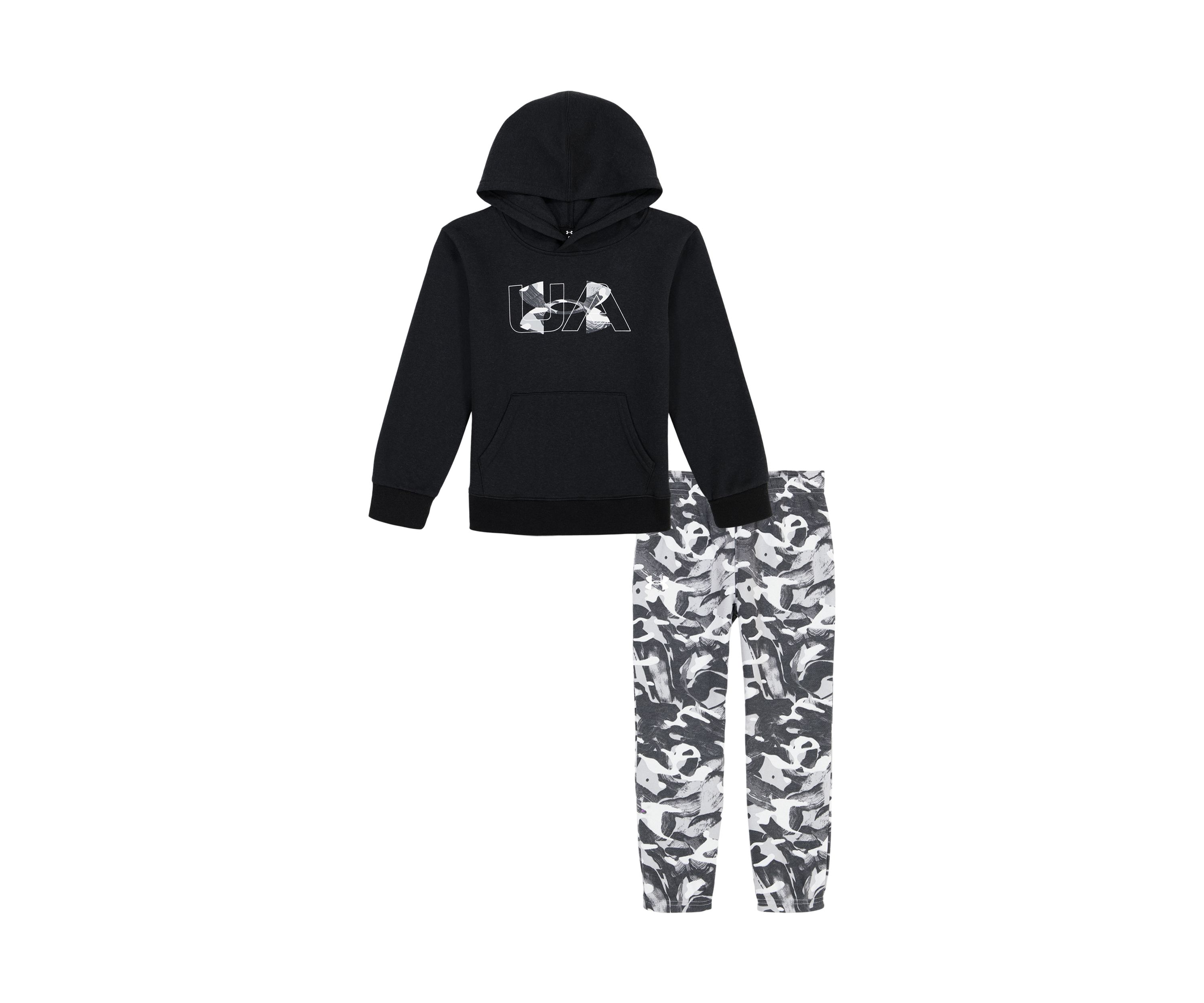 Toddler Boys Rival Camo Graphic Hoodie and Joggers Set