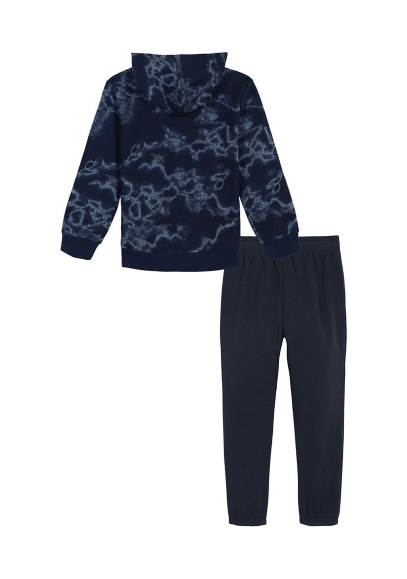 Toddler Boys Rival Tide Shift Printed Hoodie and Joggers Set