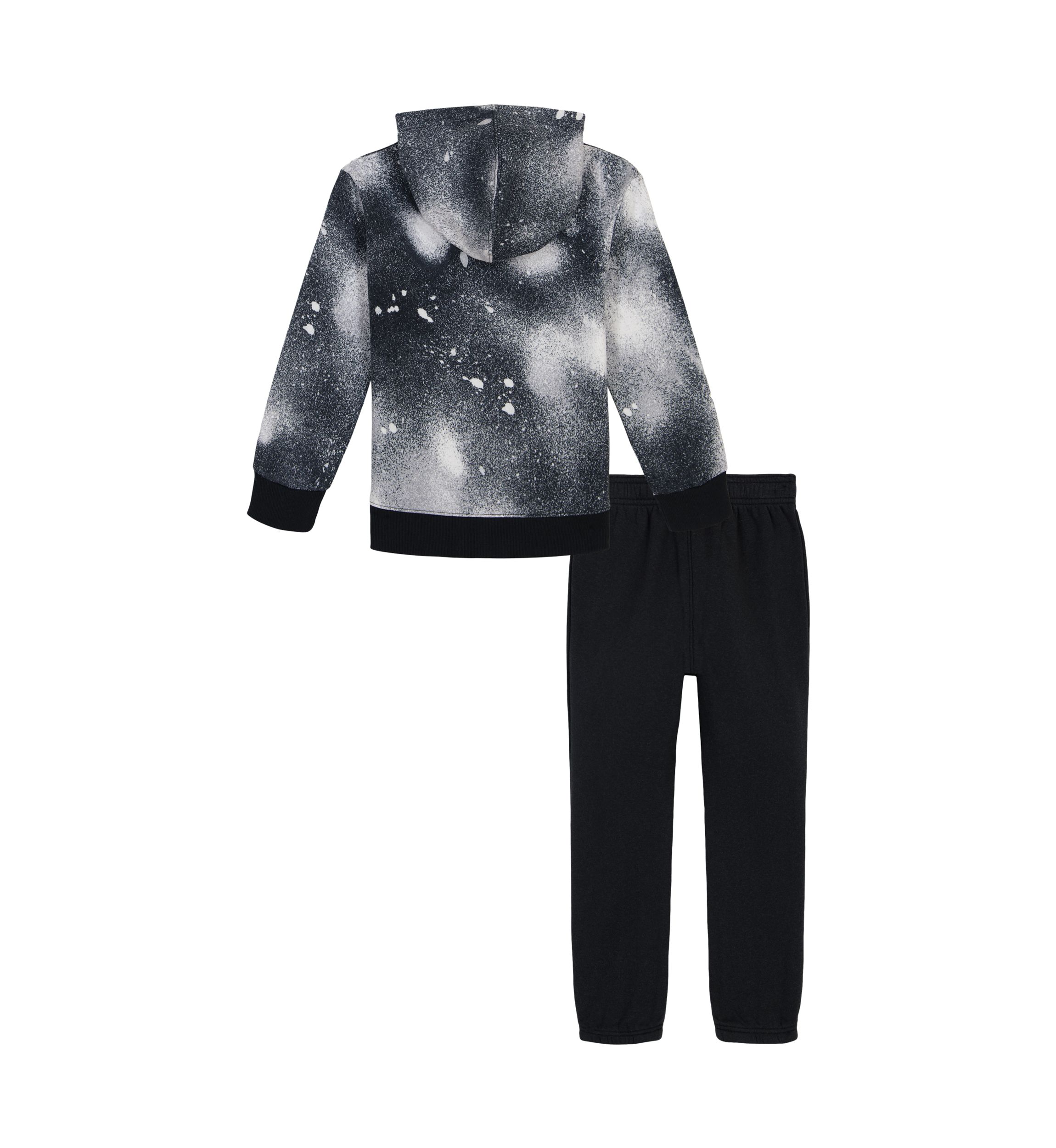 Baby Boys Rival Wash Faded Logo Graphic Hoodie and Pants Set