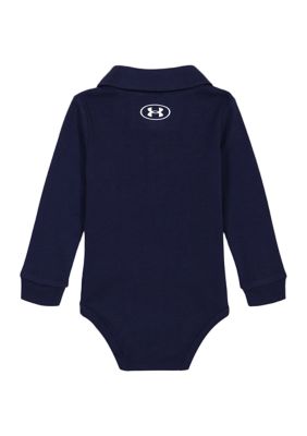 Baby boy under armour polo bodysuit on sale