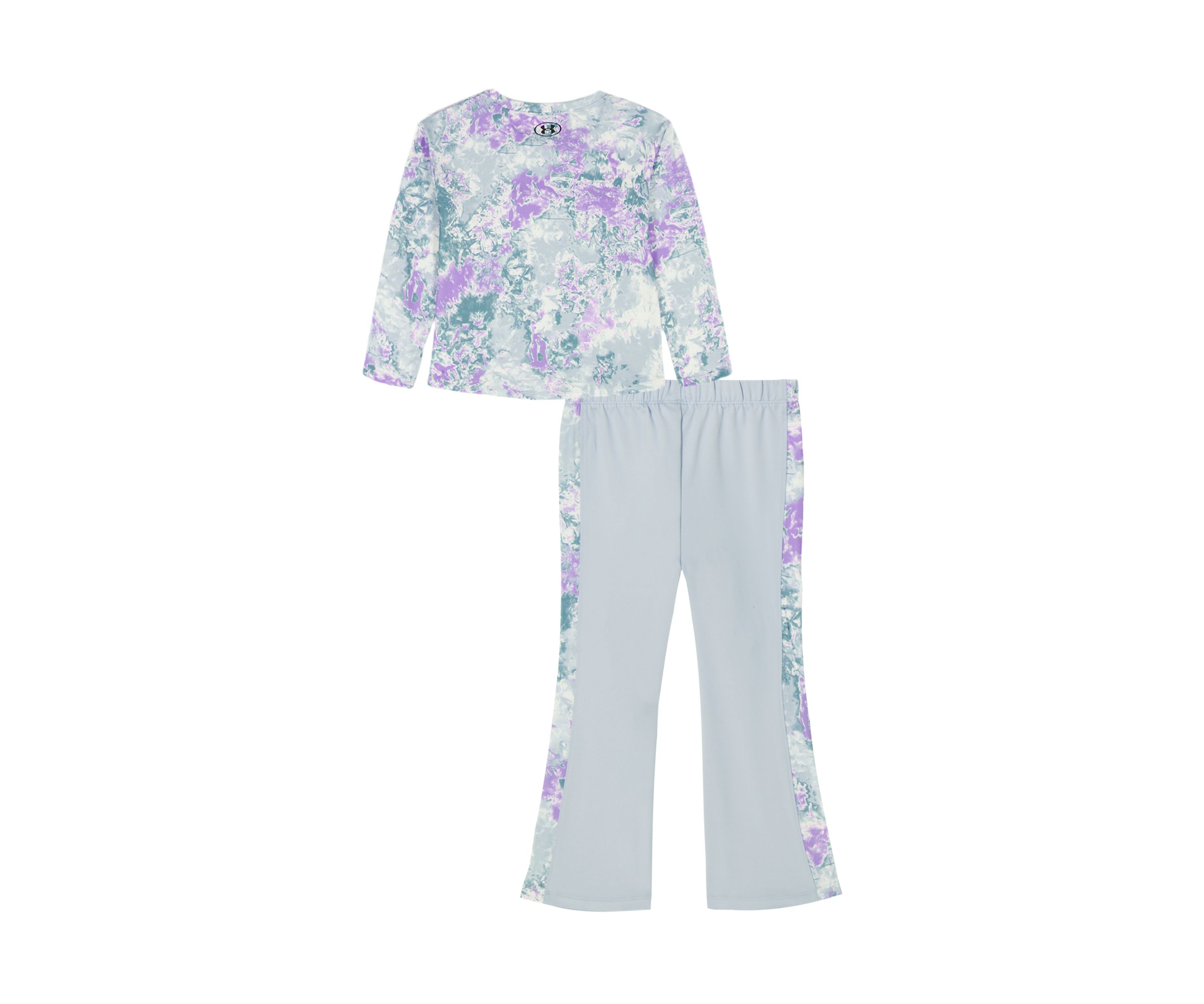 Toddler Girls Floral Printed Top and Flare Pants Set