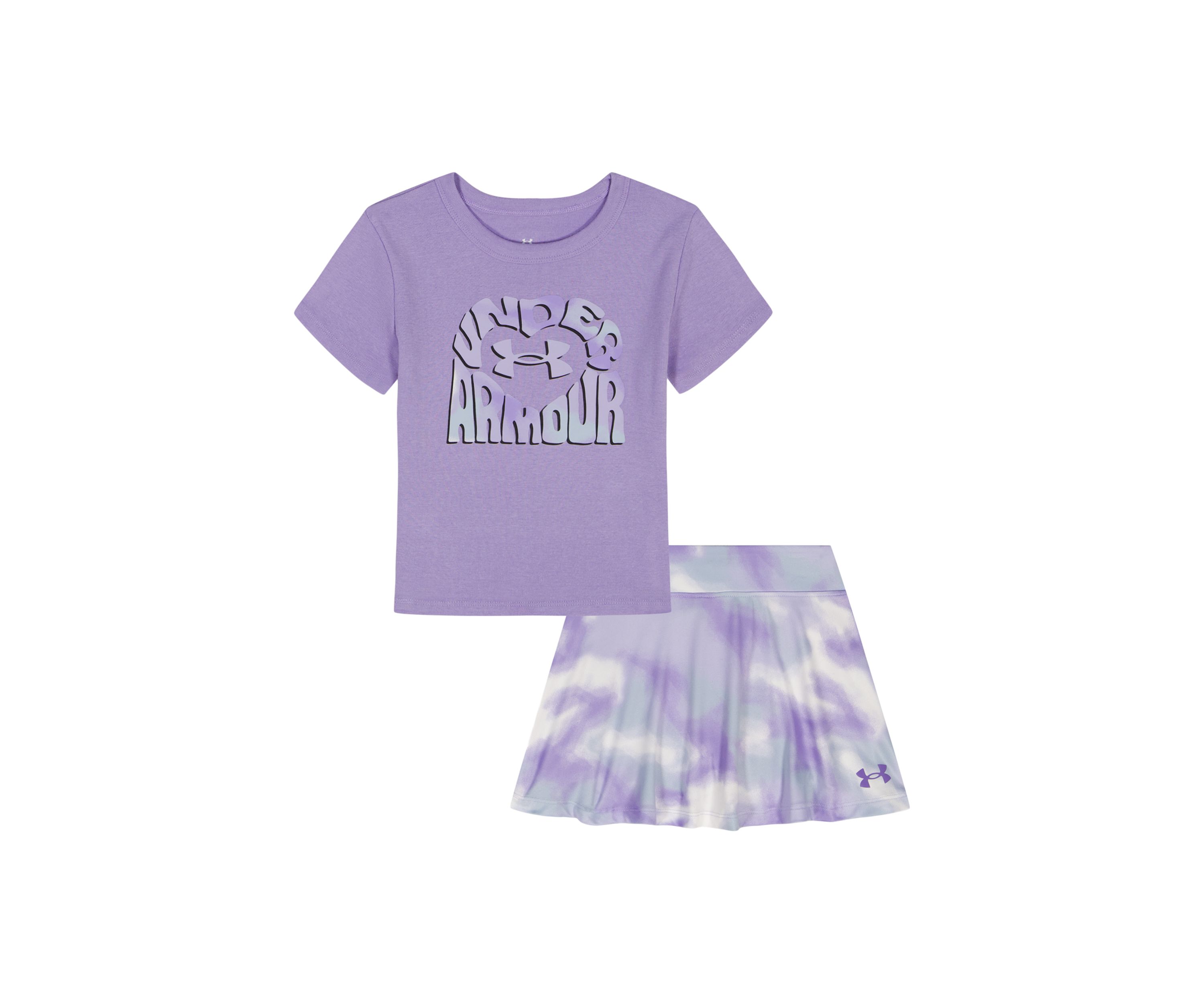Baby Girls Printed Skort Set