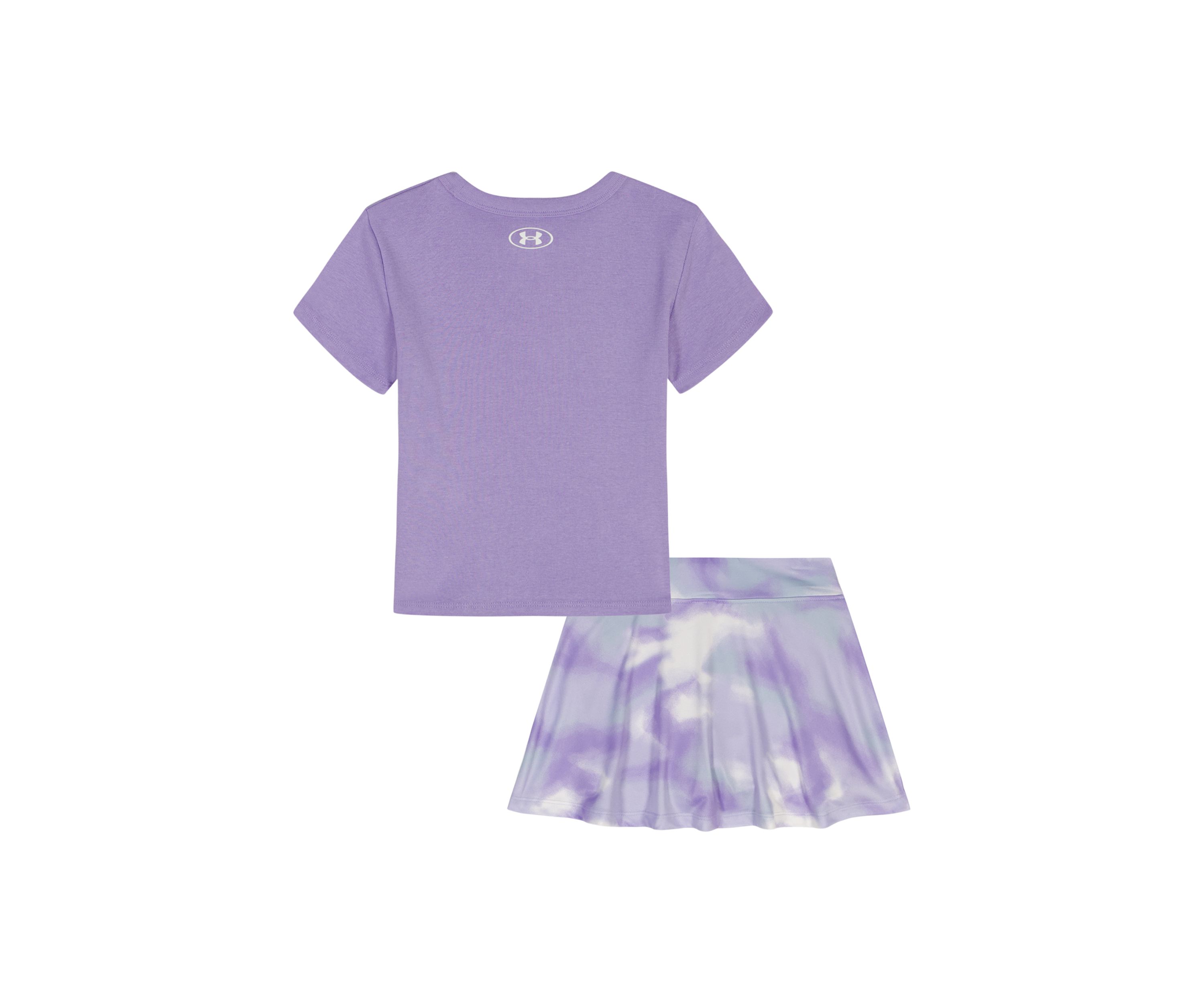 Toddler Girls Printed Skort Set