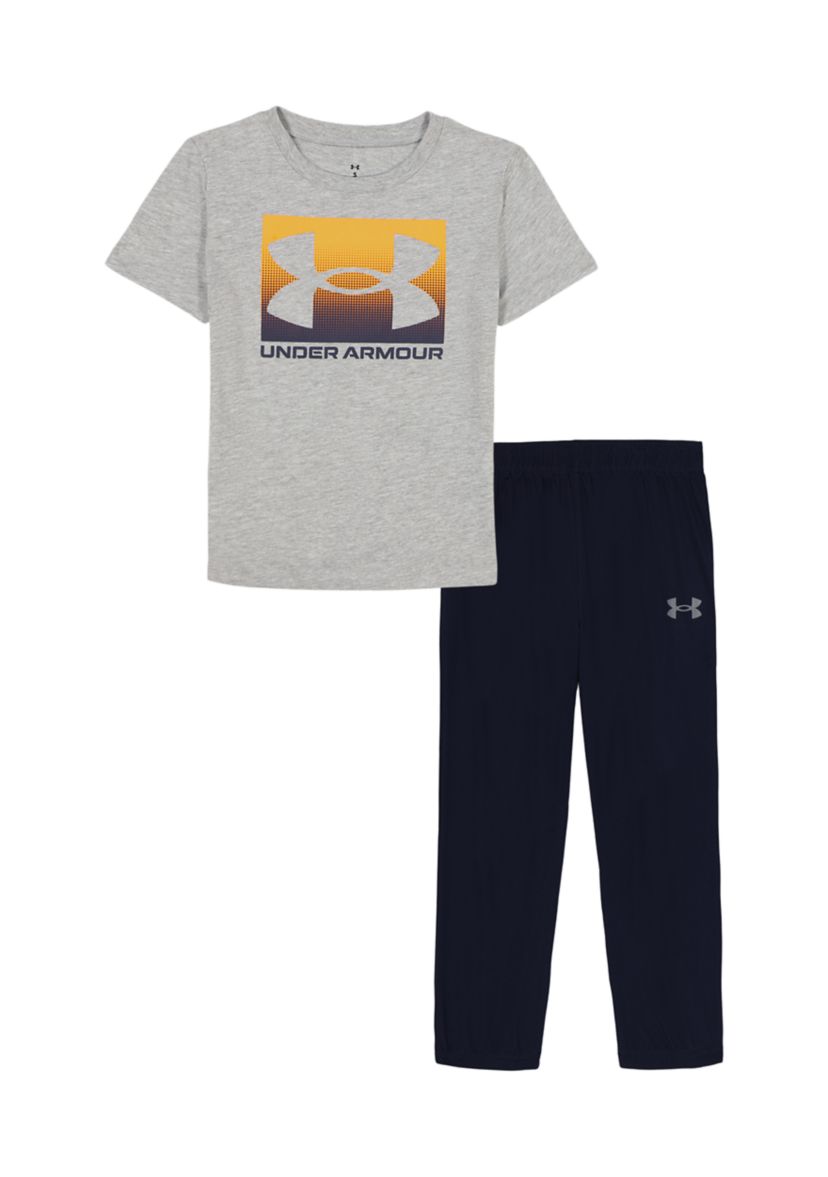 Baby Boys UA Tech Short Sleeve Graphic T-Shirt and Jogger Pants Set