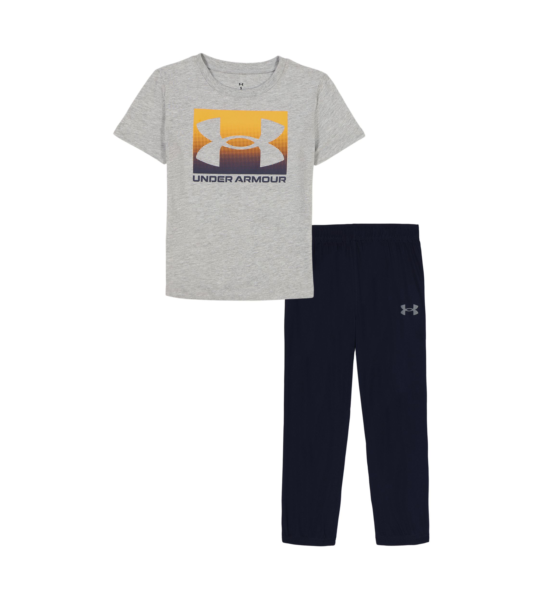 Toddler Boys UA Tech Short Sleeve Jogger Set