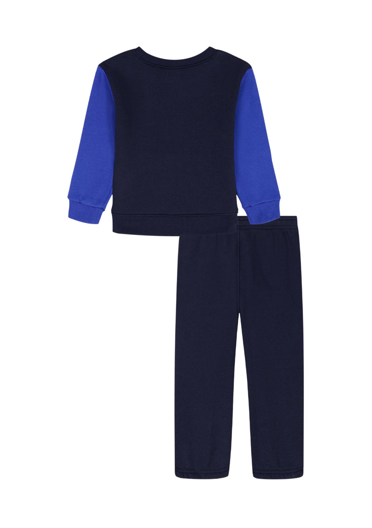 Toddler Boys Color Block Hoodie Set