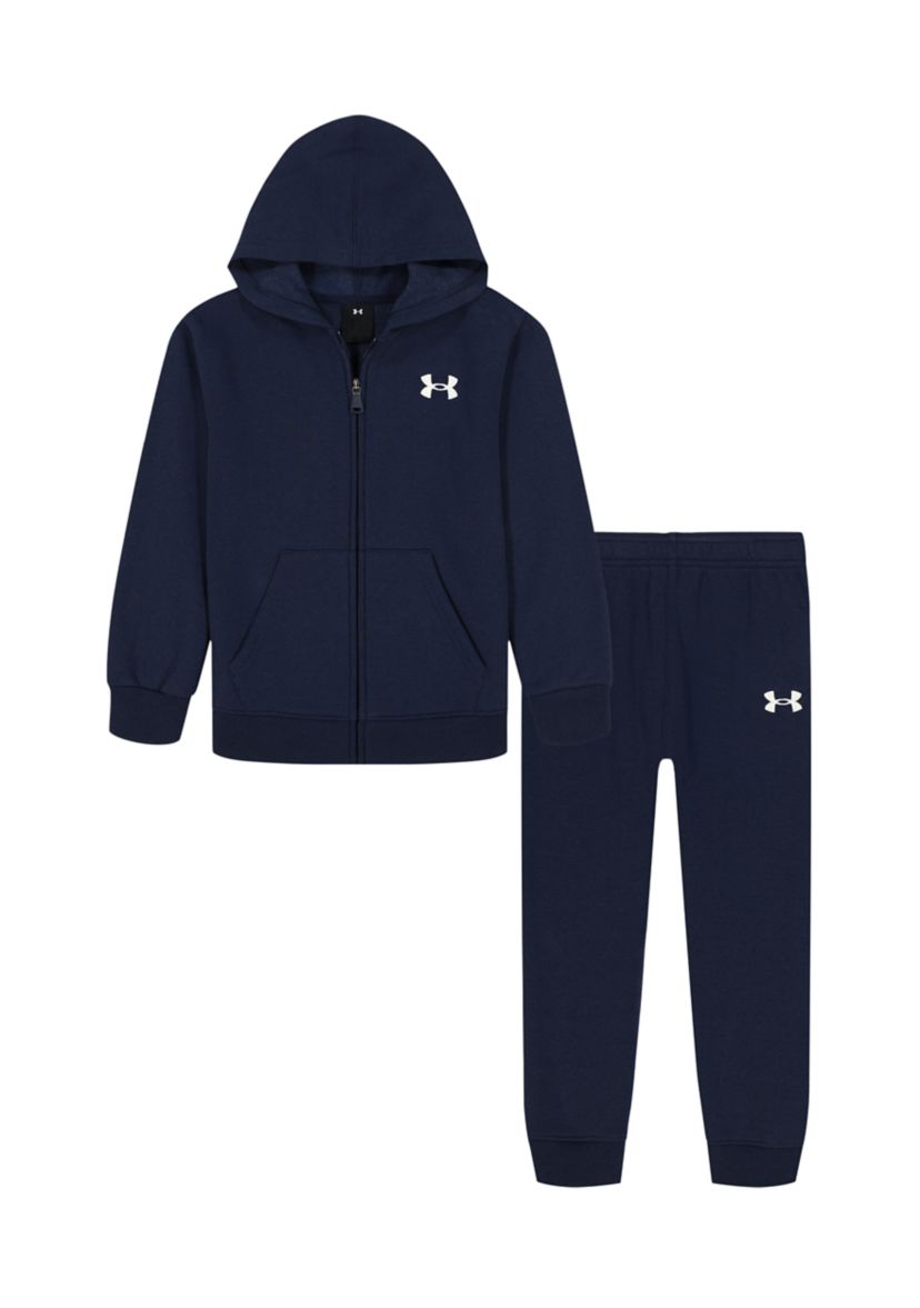 Baby Boys UA Branded Logo Full Zip Set 
