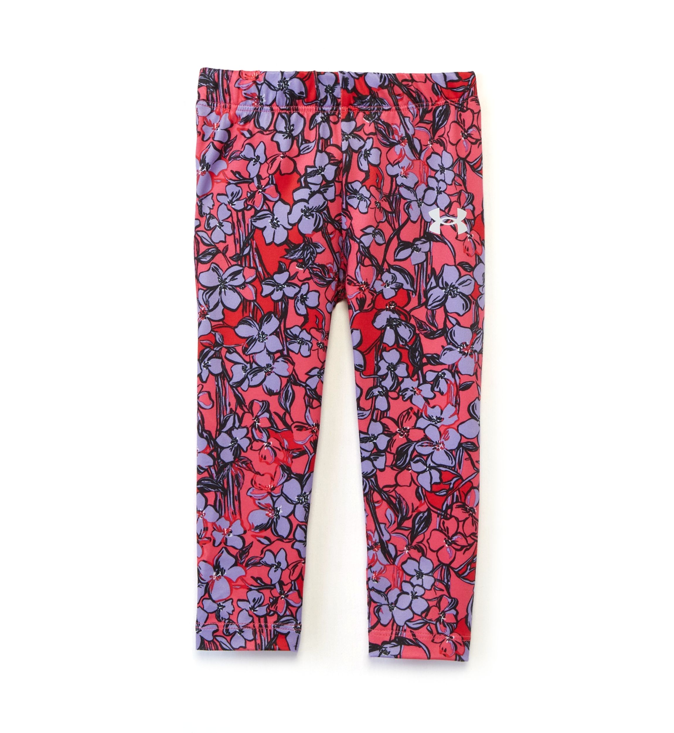 Toddler Girls Short Sleeve Shirt and Printed Leggings Set