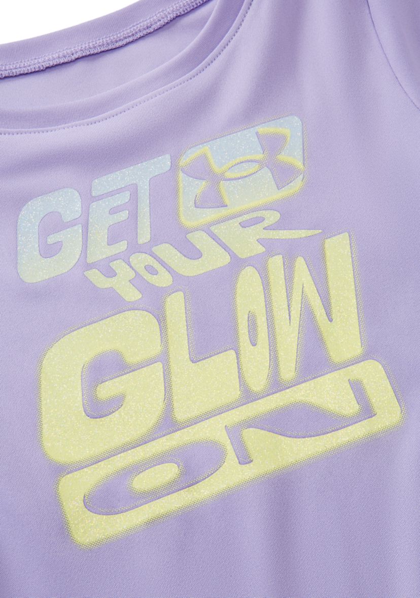 Baby Girls Graphic T-Shirt and Printed Legging Set 