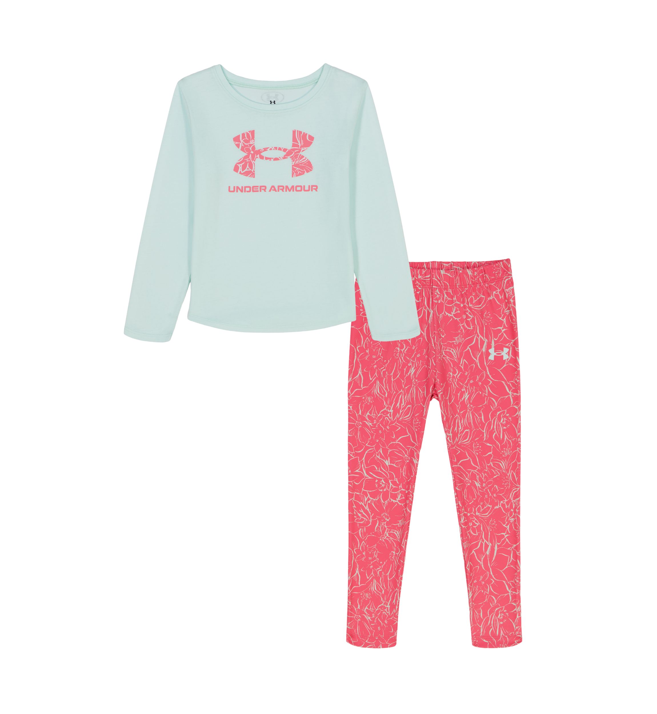 Toddler Girls Long Sleeve Printed Leggings Set
