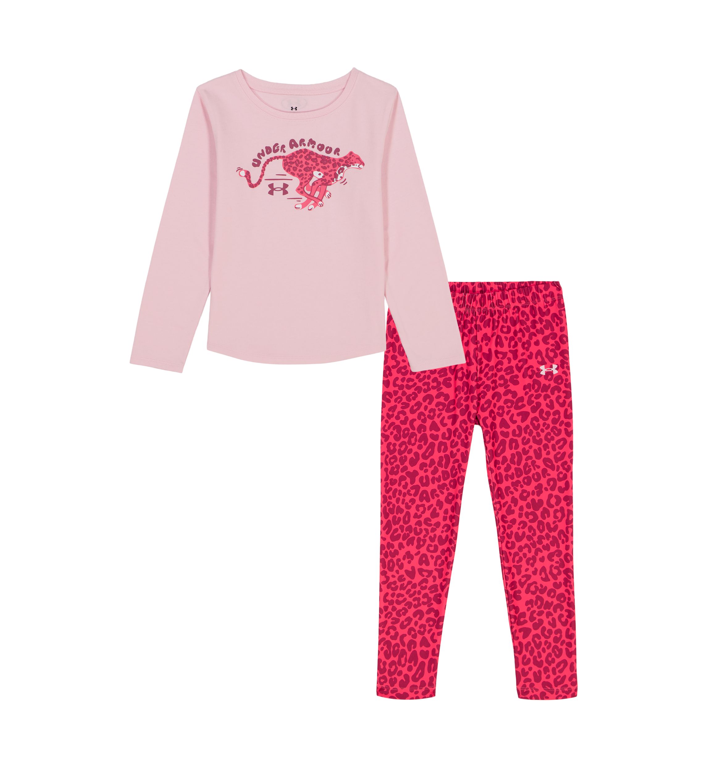 Toddler Girls Long Sleeve Printed Leggings Set