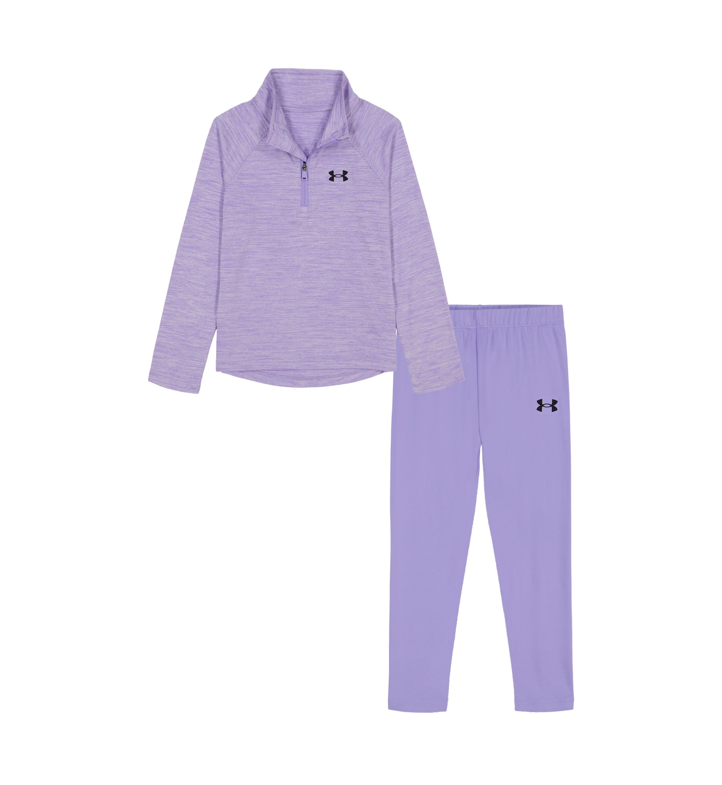 Toddler Girls 1/4 Zip Legging Set 