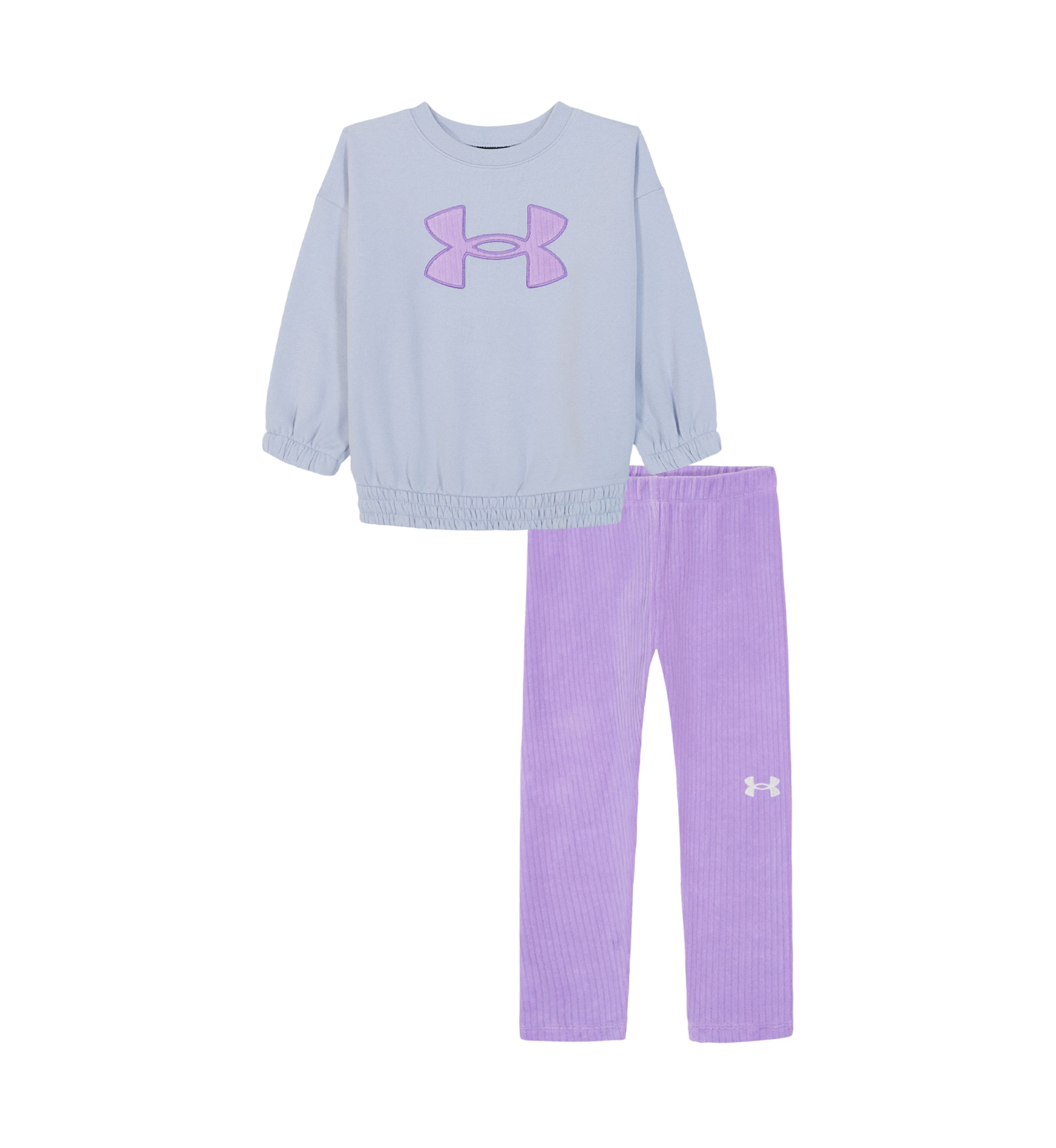 Baby Girls Ribbed Velour Set 