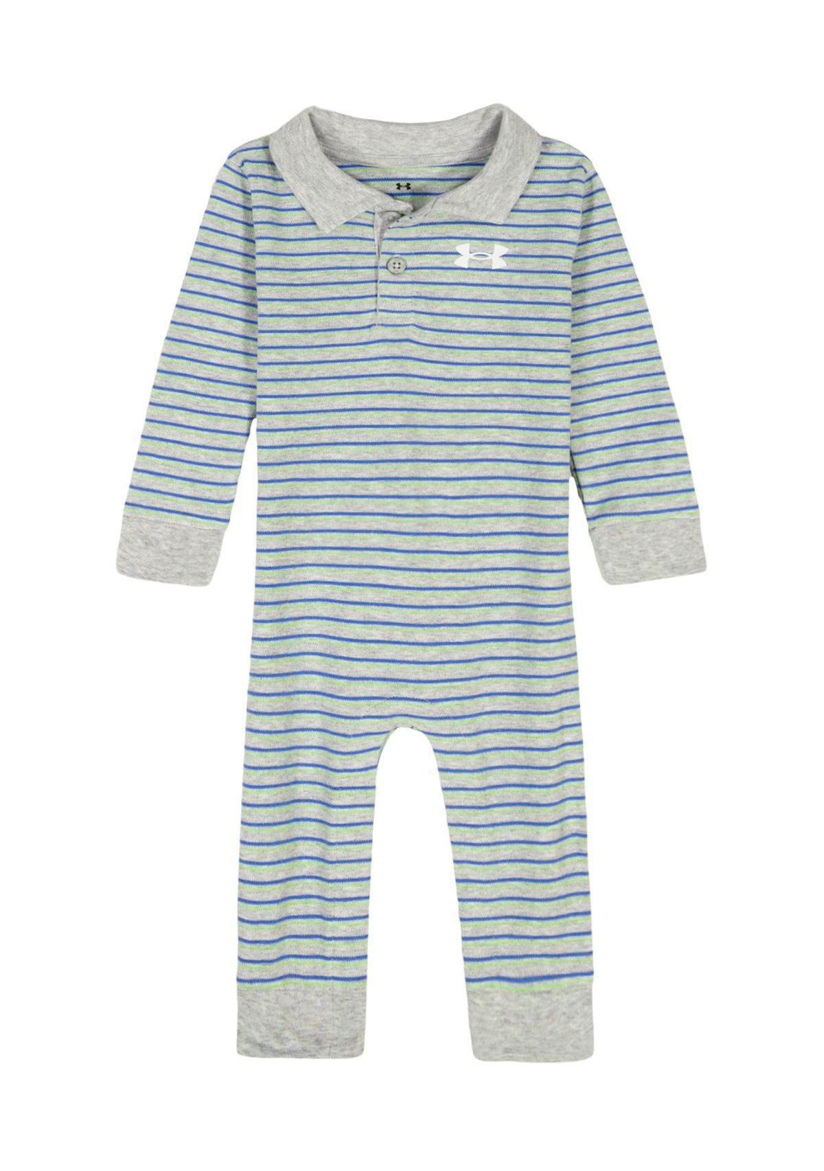 Boys 4-7 Striped Polo Coverall