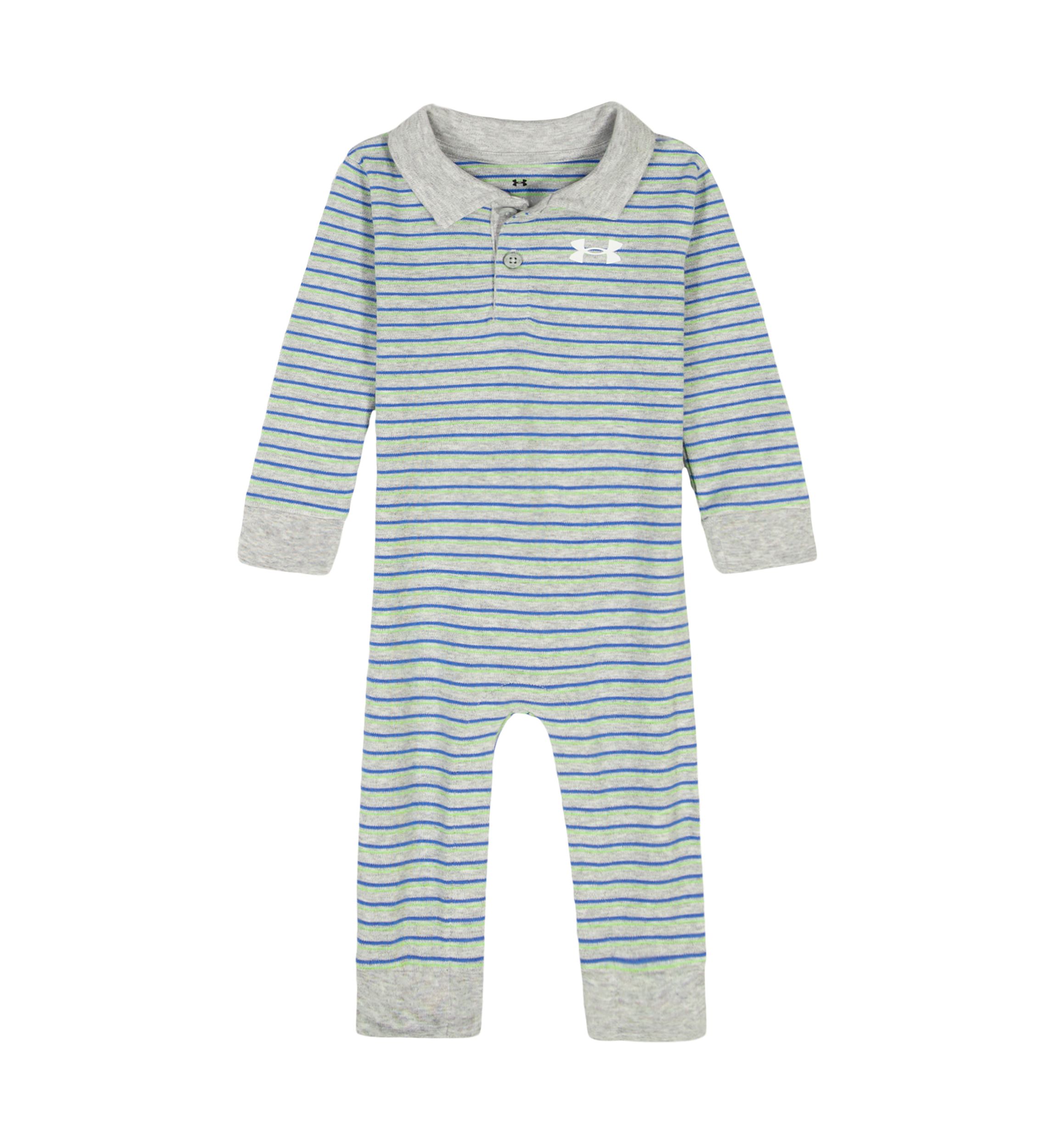 Boys 4-7 Striped Polo Coverall