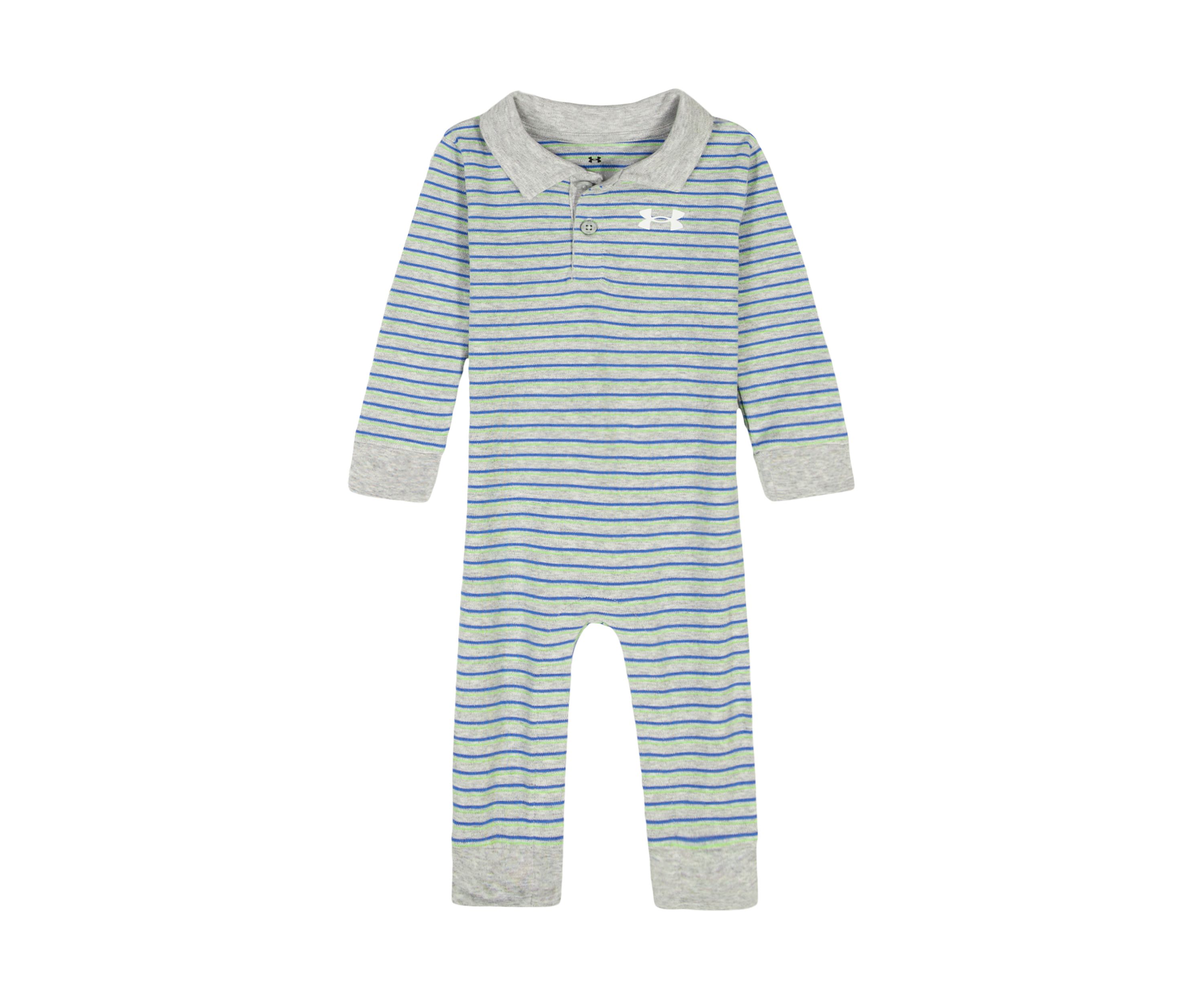 Boys 4-7 Striped Polo Coverall