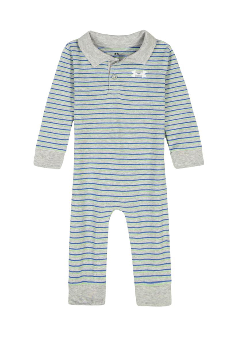 Boys 4-7 Striped Polo Coverall