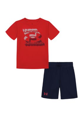 Under Armour® Toddler Boys Logo Graphic T-Shirt and Shorts Set | belk