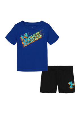 Under Armour® Toddler Boys Faster Logo Graphic Set | belk