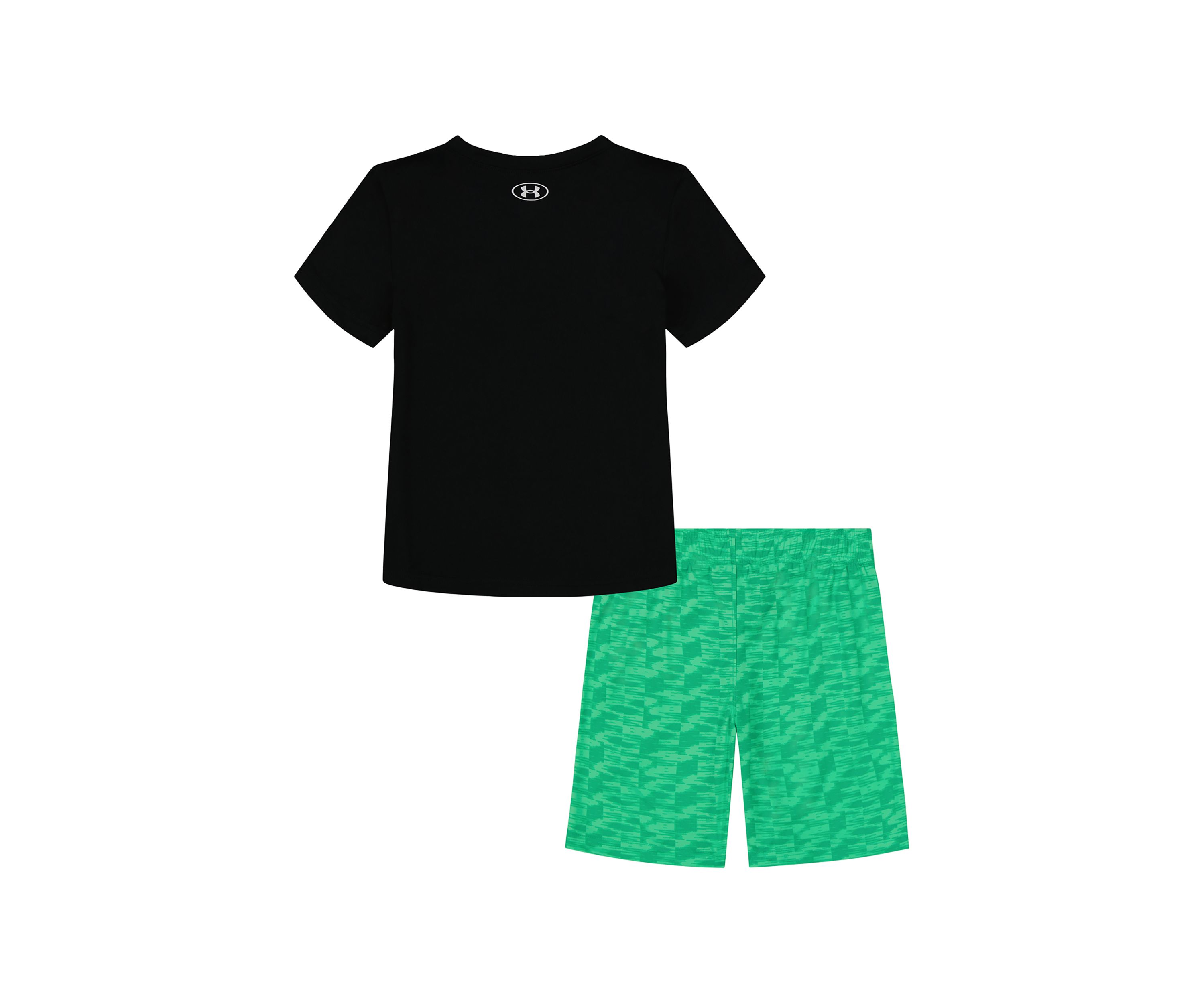 Toddler Boys Graphic T-Shirt and Printed Shorts Set