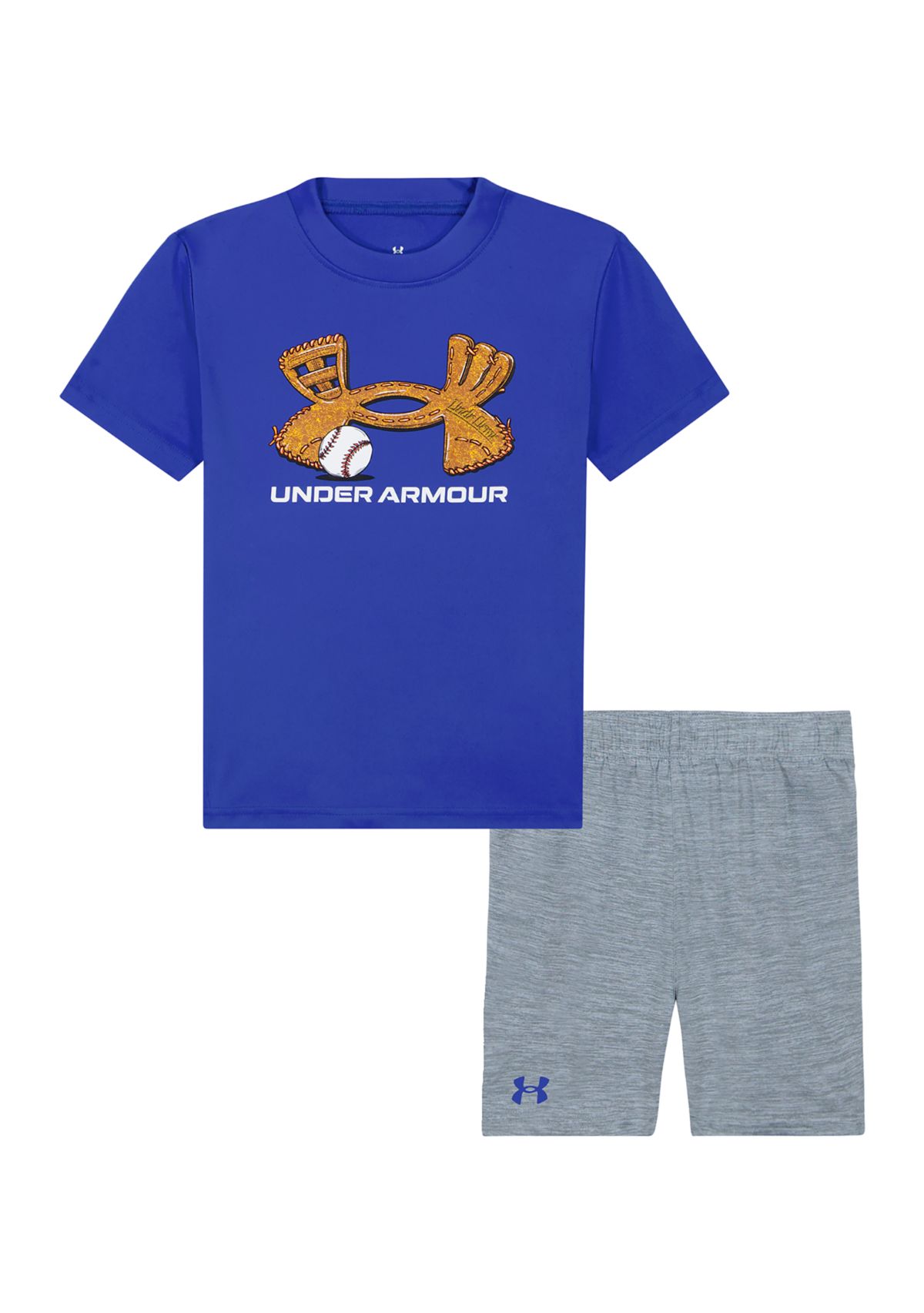 Baby Boys Tech Baseball Graphic T-Shirt and Shorts Set