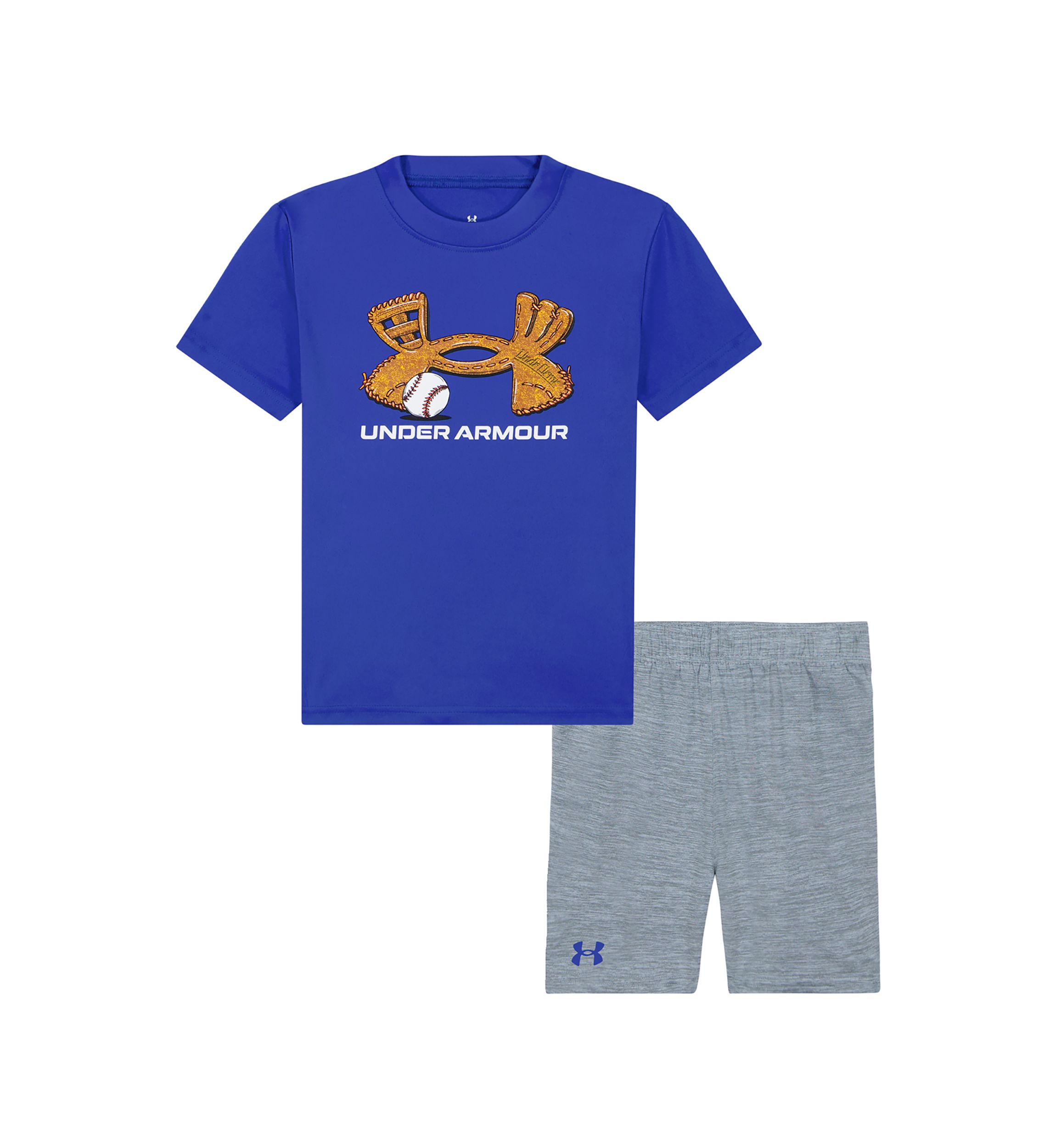 Baby Boys Tech Baseball Graphic T-Shirt and Shorts Set