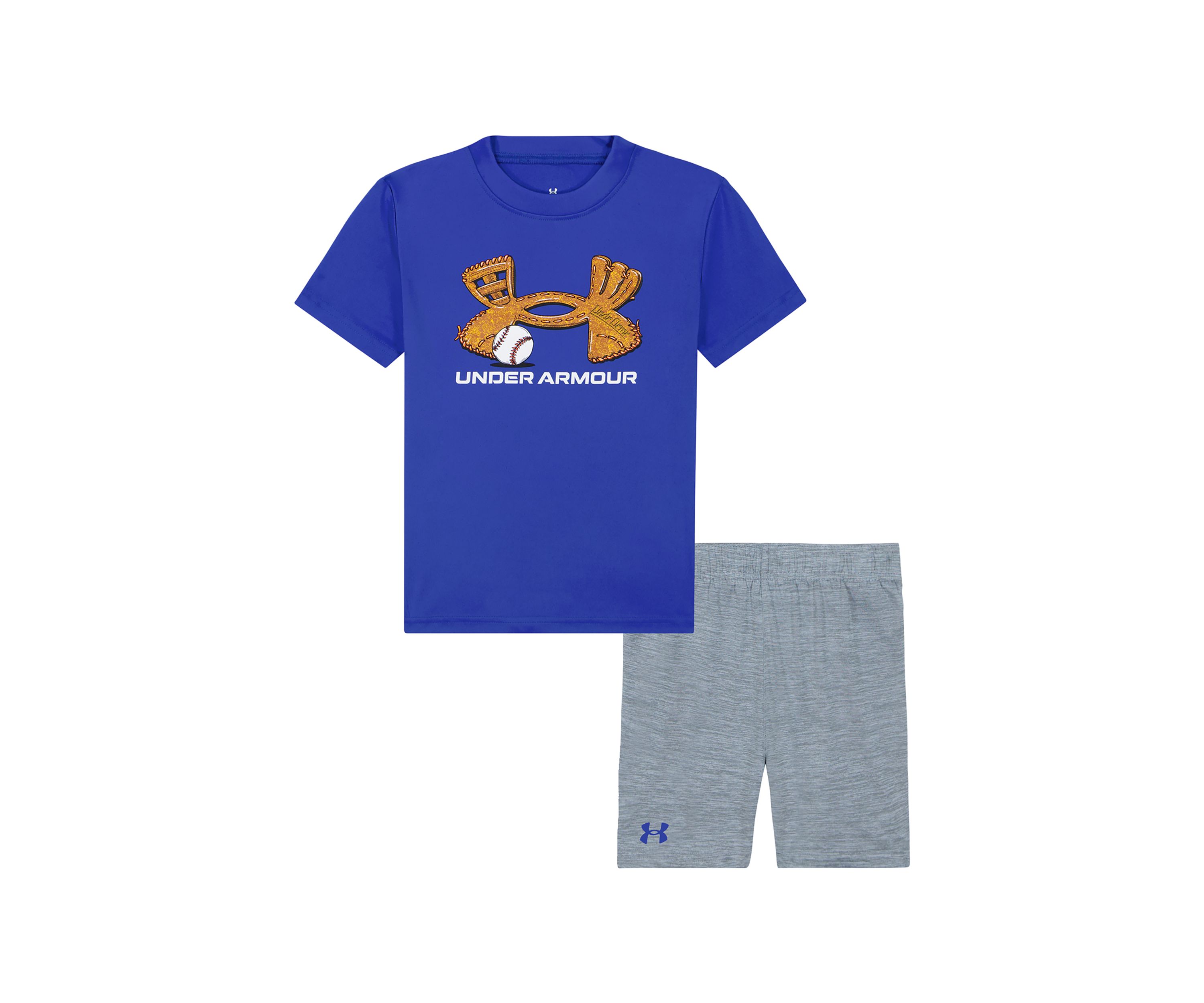 Baby Boys Tech Baseball Graphic T-Shirt and Shorts Set