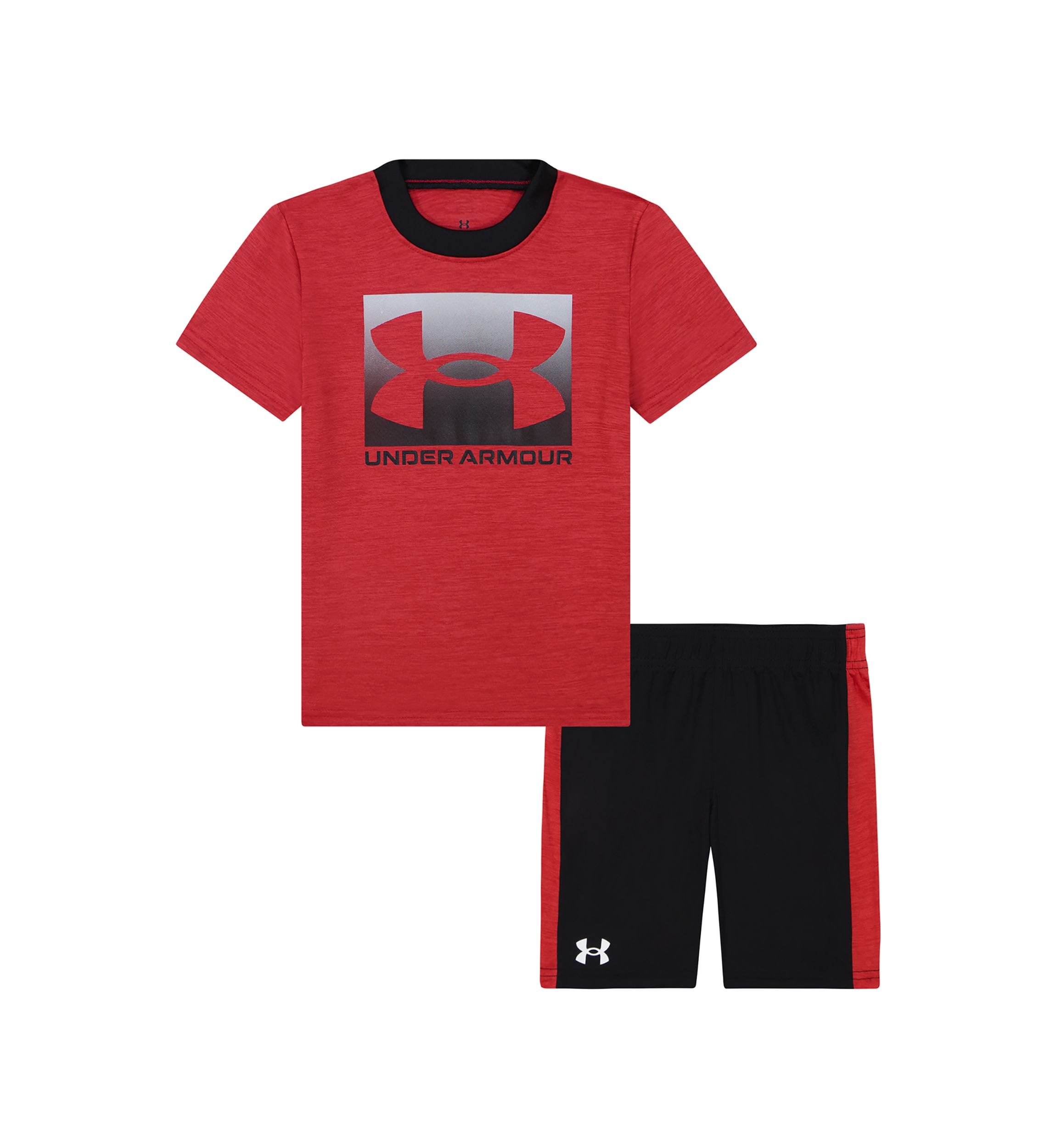 Toddler Boys Tech Logo Graphic T-Shirt and Shorts Set