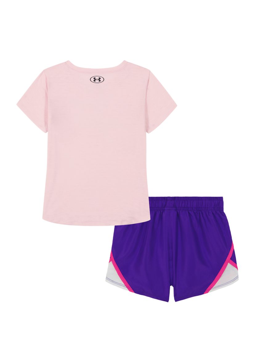 Toddler Girls Awesome Graphic T-Shirt and Shorts Set