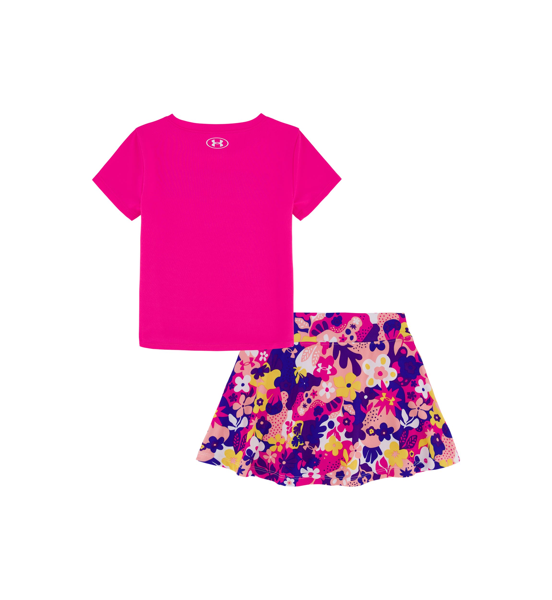 Baby Girls Graphic T-Shirt and Skort Set