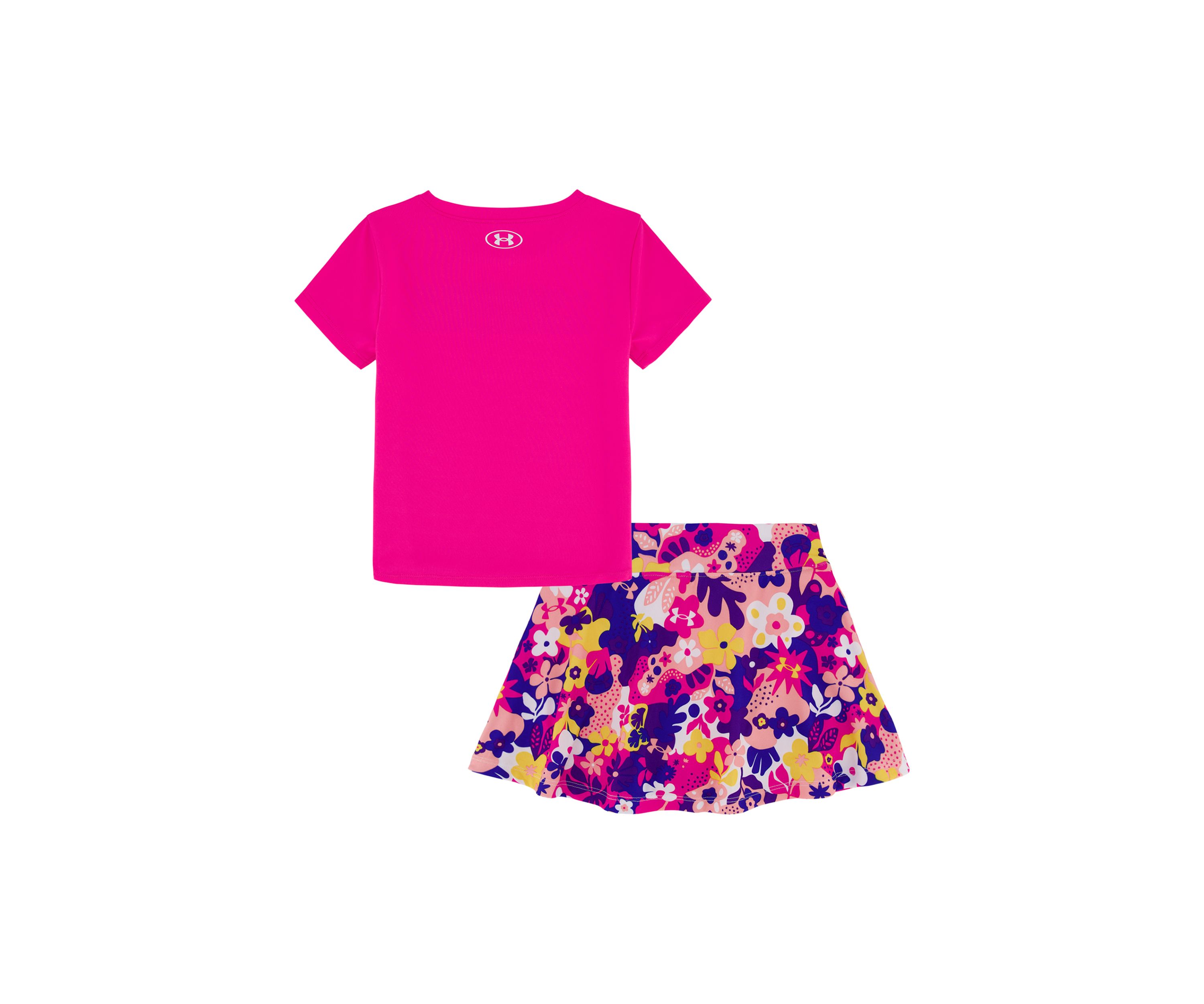Toddler Girls Graphic T-Shirt and Skort Set