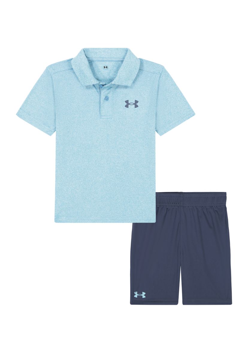 Toddler Boys Polo Shirt and Shorts Set