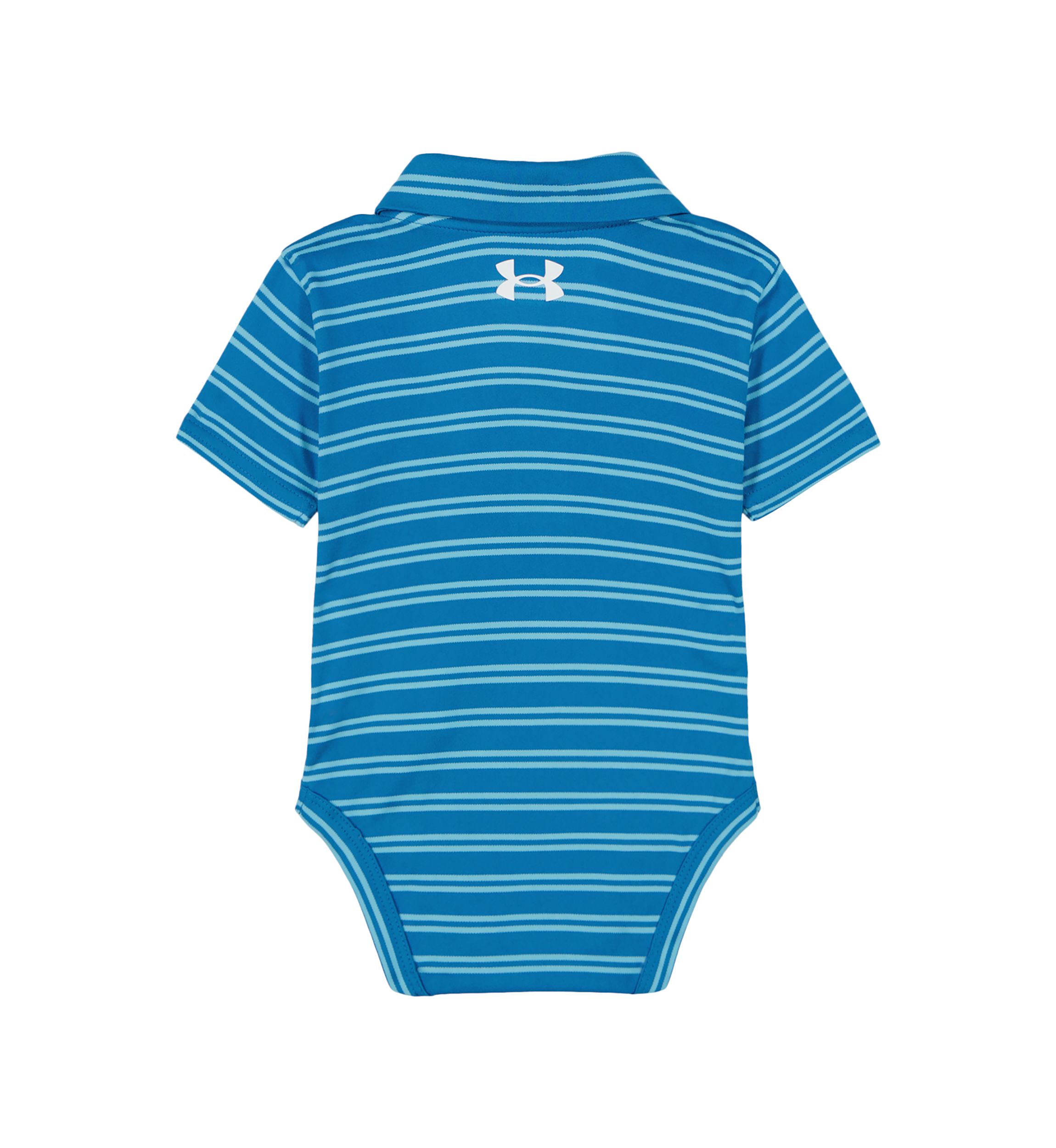 Baby Boys Stripe Polo Bodysuit