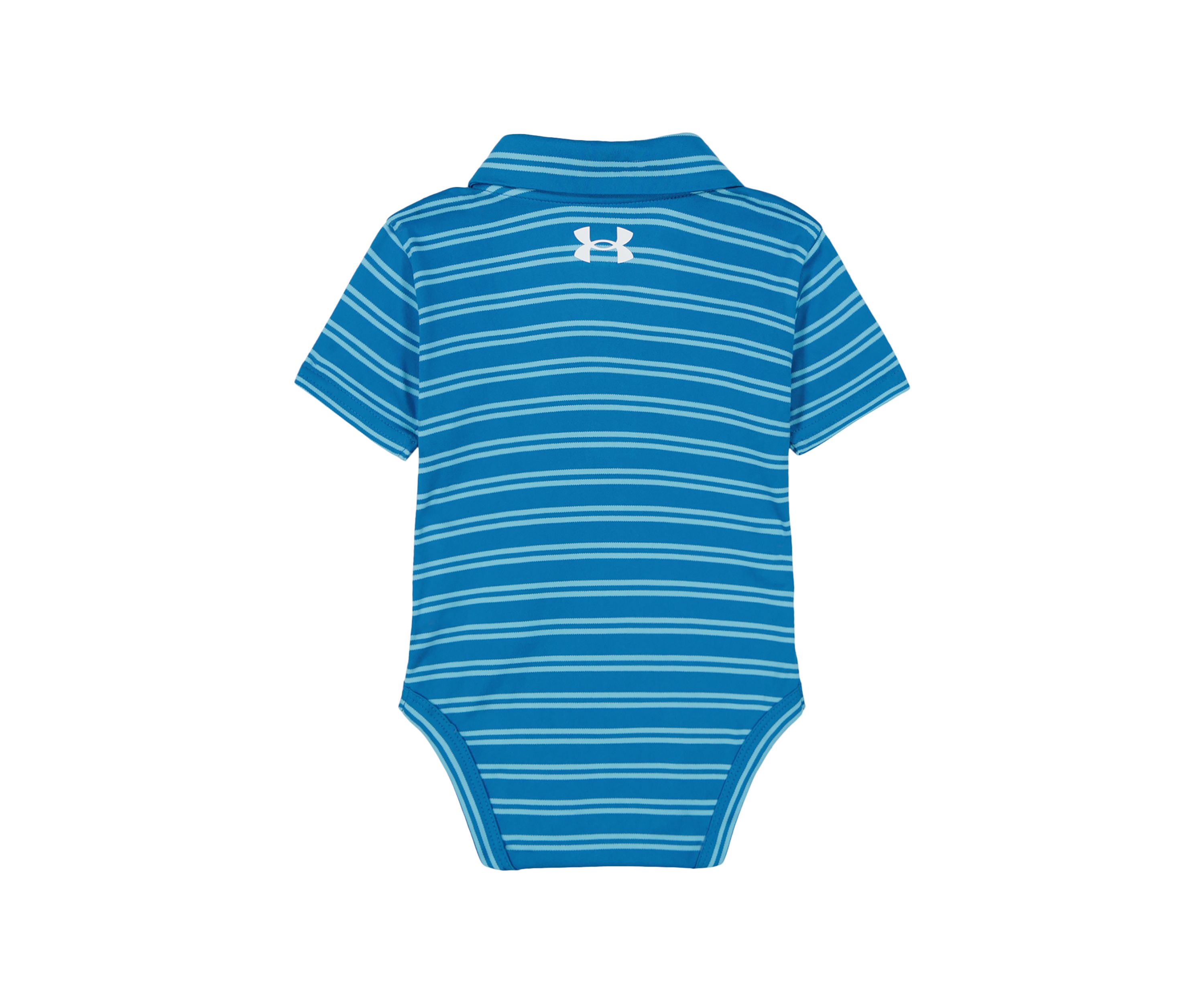 Baby Boys Stripe Polo Bodysuit