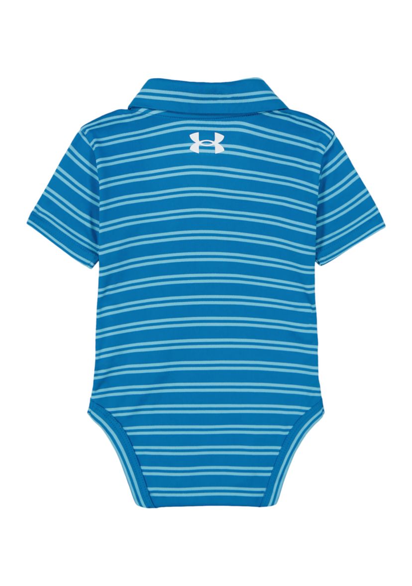 Baby Boys Stripe Polo Bodysuit