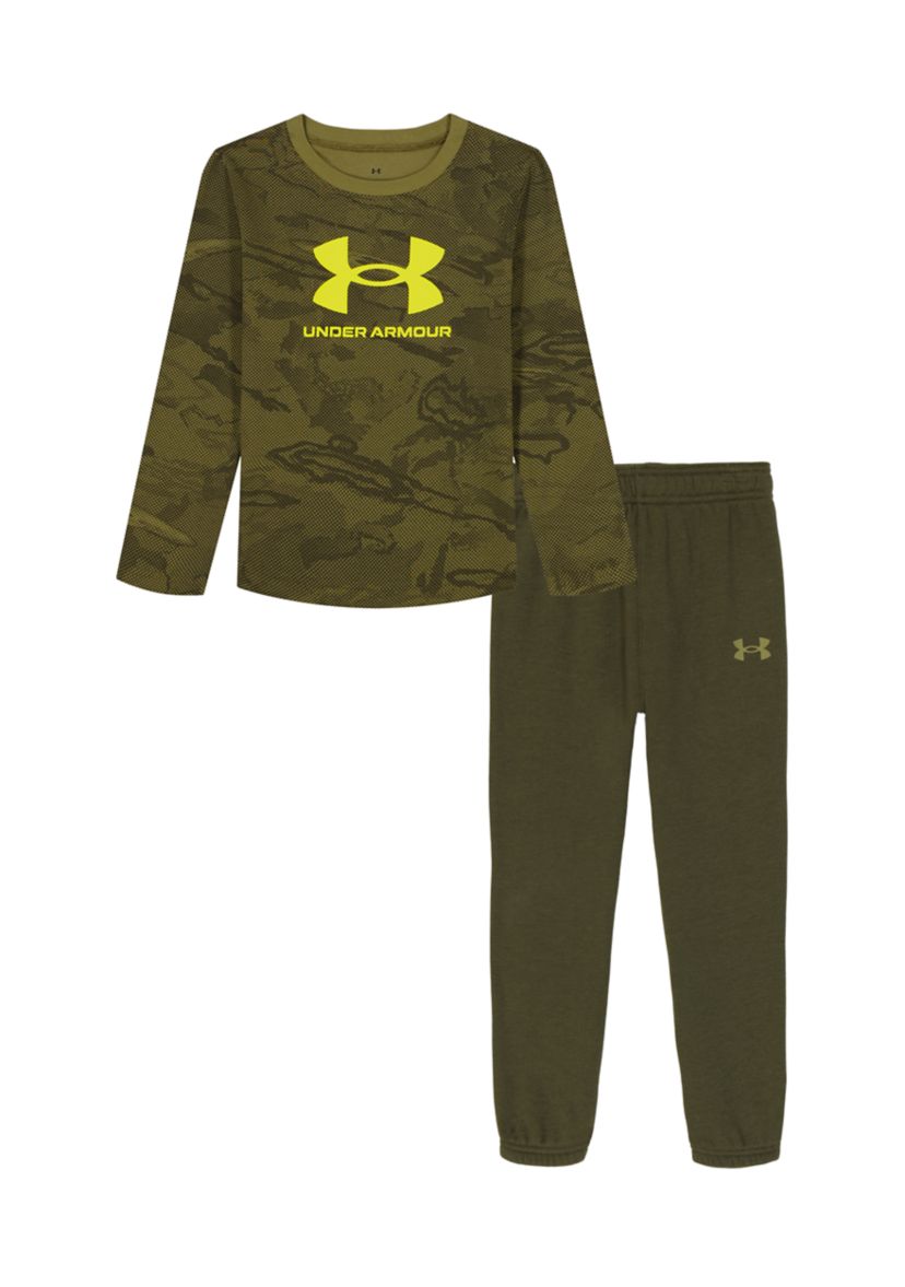 Toddlers Boys Camouflage Graphic Set 