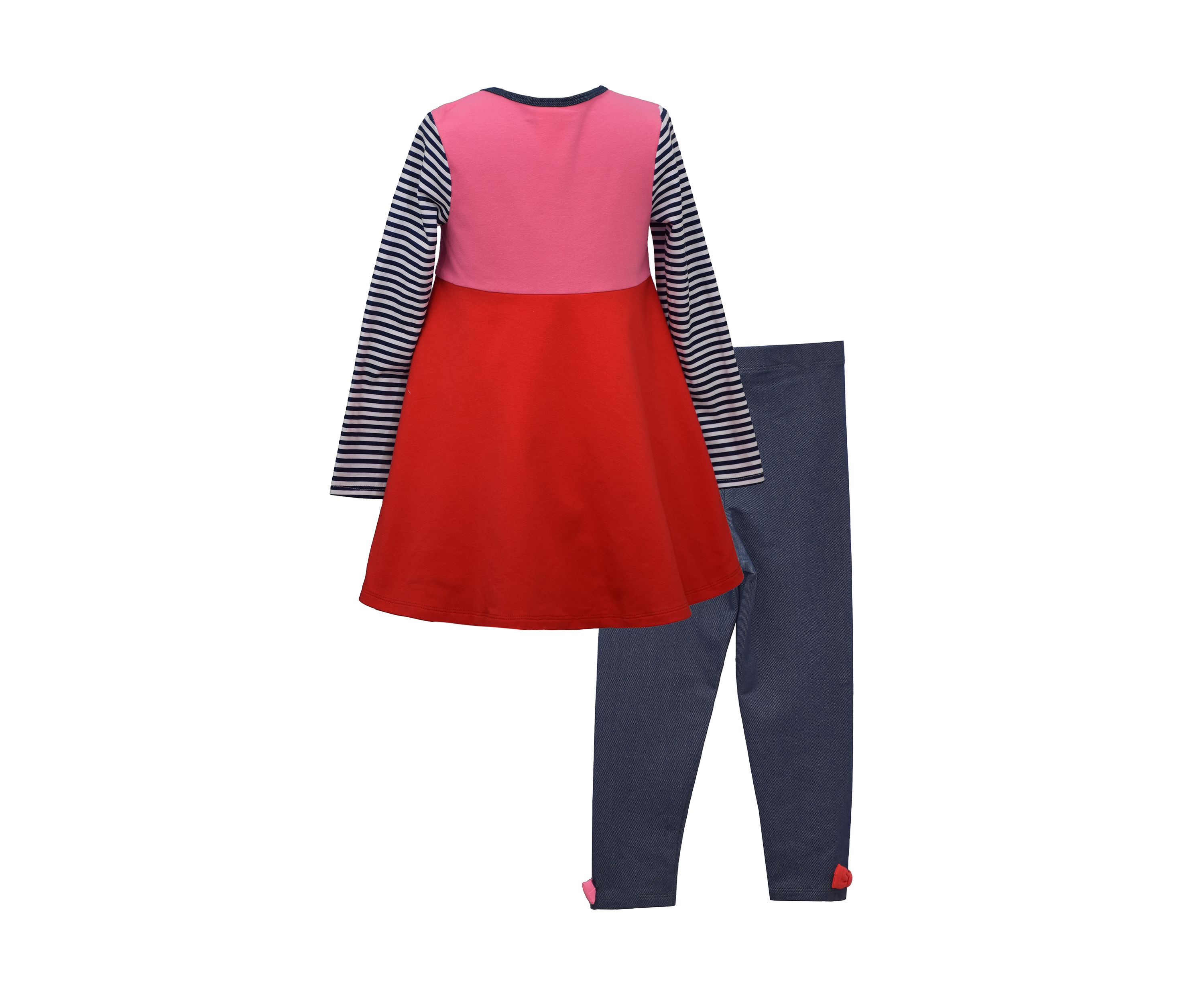 Toddler Girls Long Sleeve Love Leggings Set