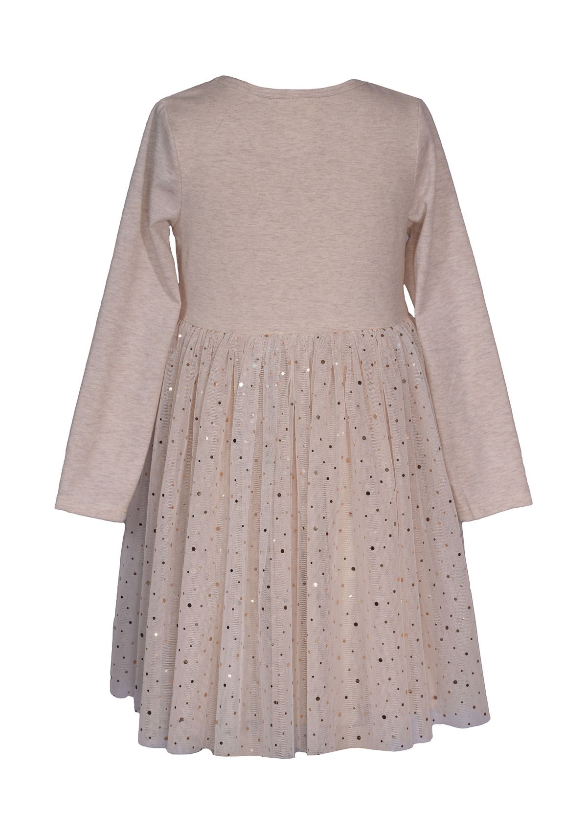 Toddler Girls Pumpkin Appliqué Ballerina Dress