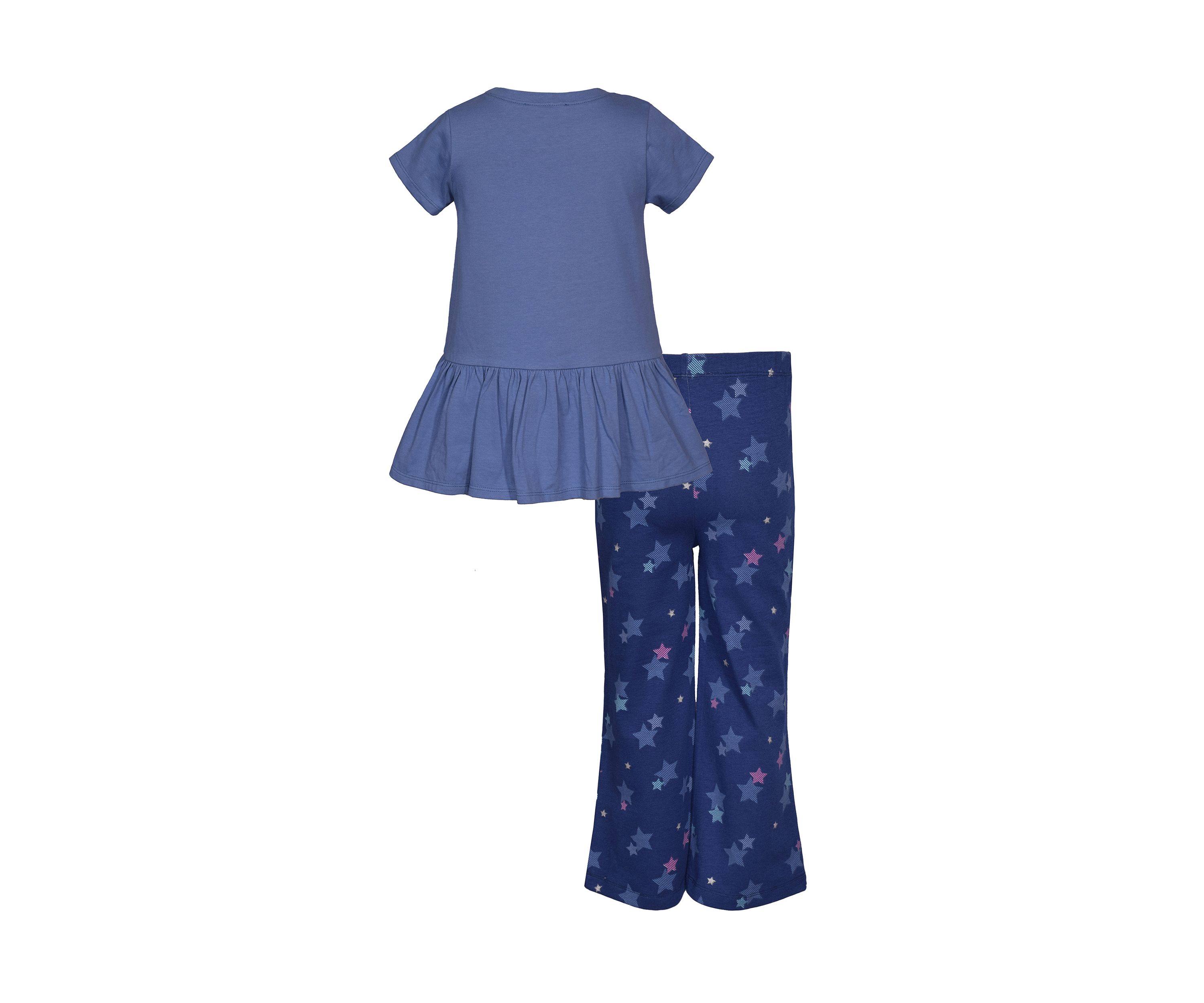 Toddler Girls Short Sleeve Unicorn T-Shirt and Leggings Set