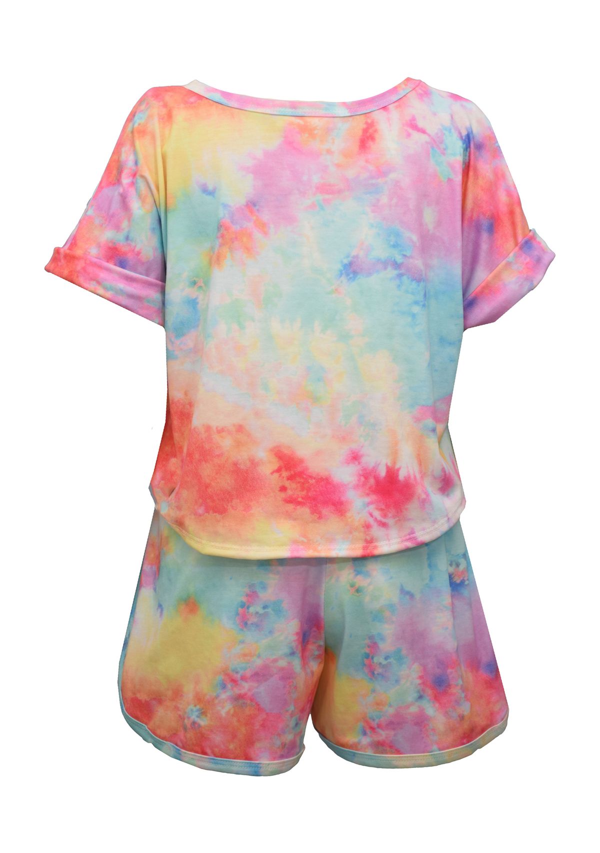 Toddler Girls Tie Dye Short Set