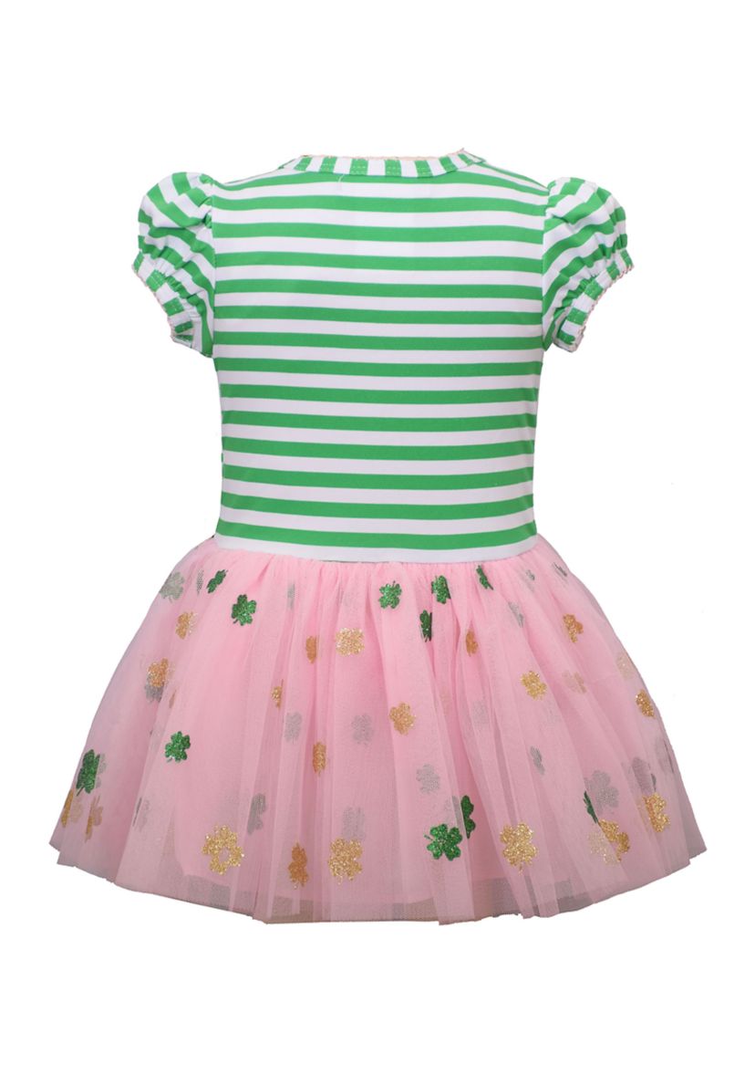 Baby Girls St. Patricks Day Dress and Headband Set