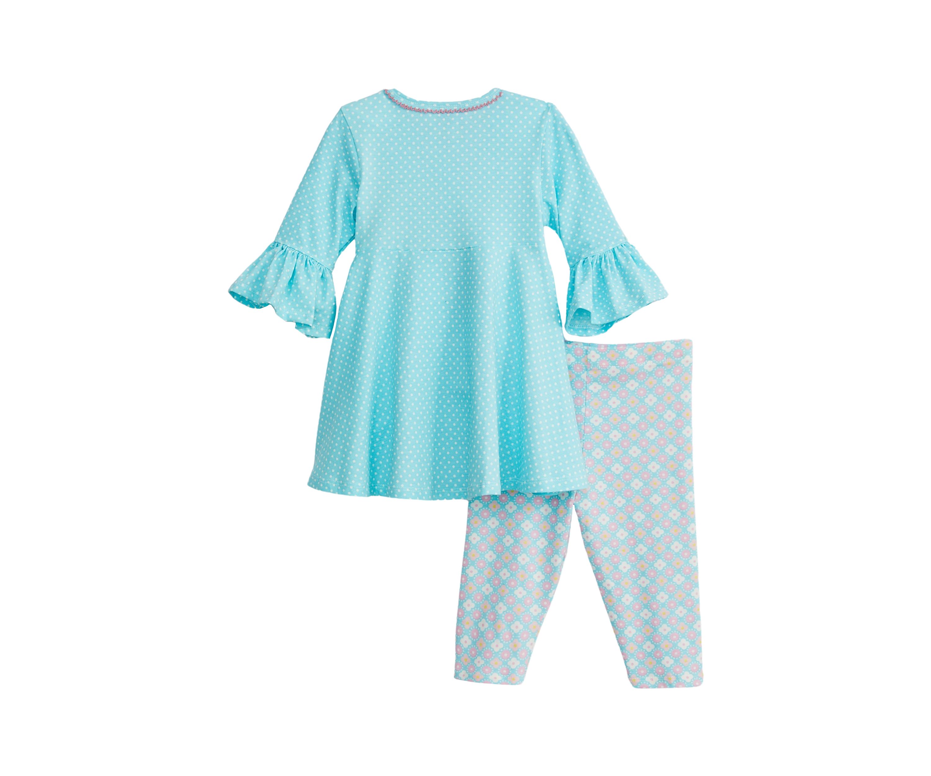 Toddler Girls Bunny Top and Capri Leggings Set