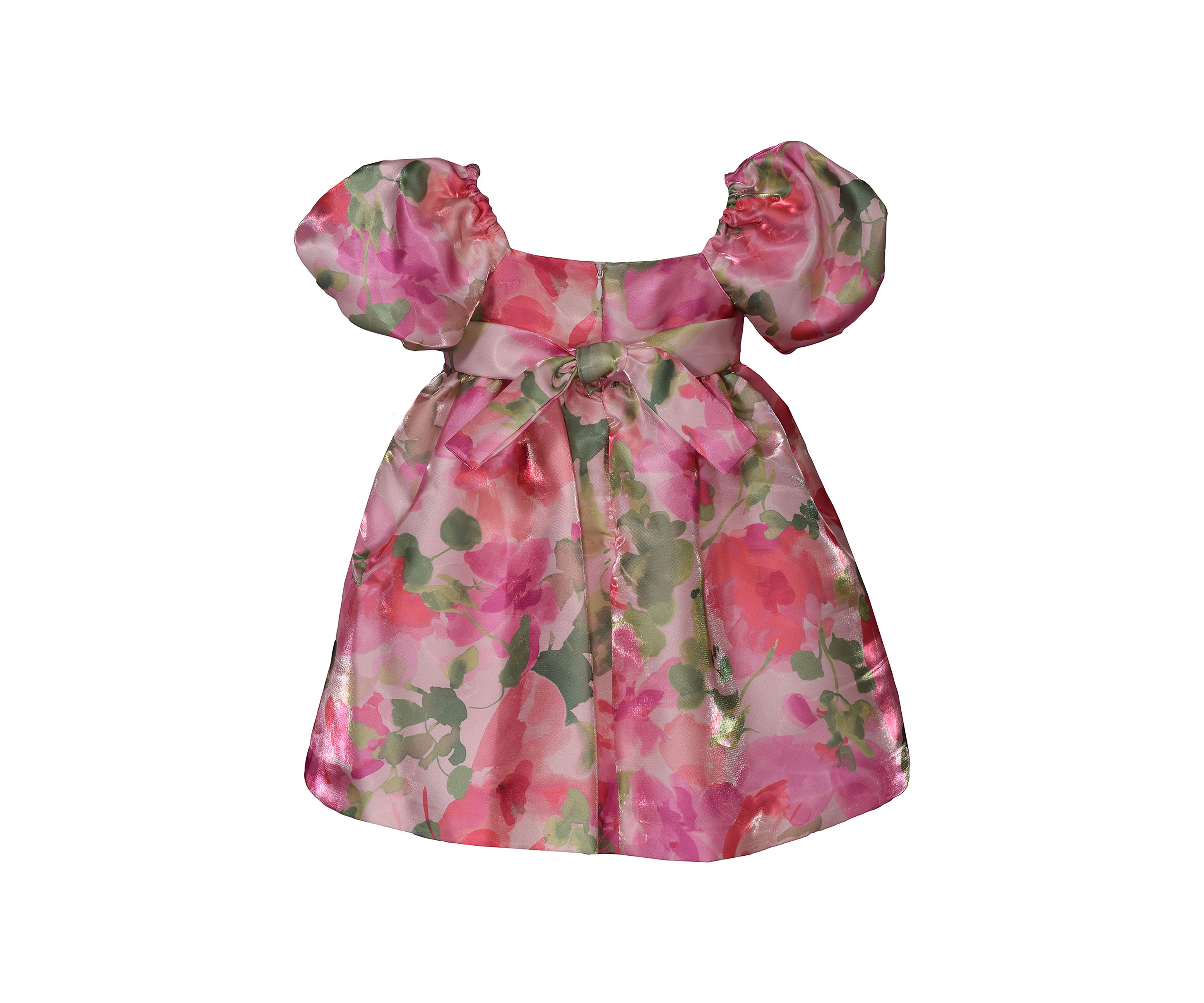 Toddler Girls Floral Printed Party Dress