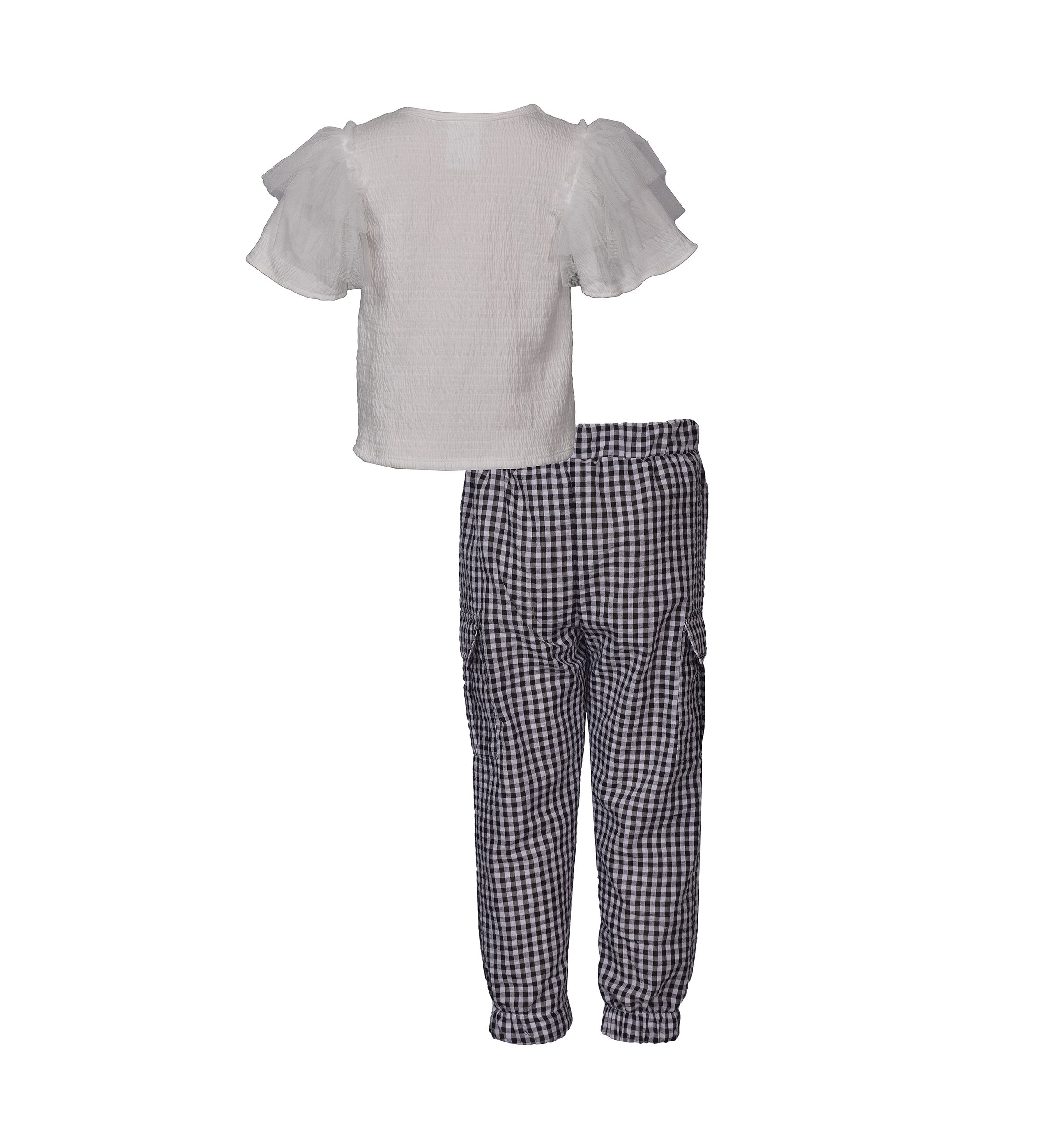 Toddler Girls Butterfly Top and Leggings Set