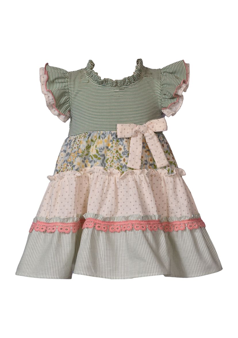 Baby Girls Mixed Printed Dress