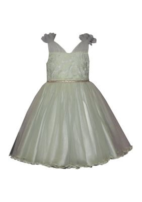 Bonnie Jean Baby Girls Tie Shoulder Ballerina Dress