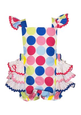 Bonnie Jean Baby Girls Romper, 12 Months
