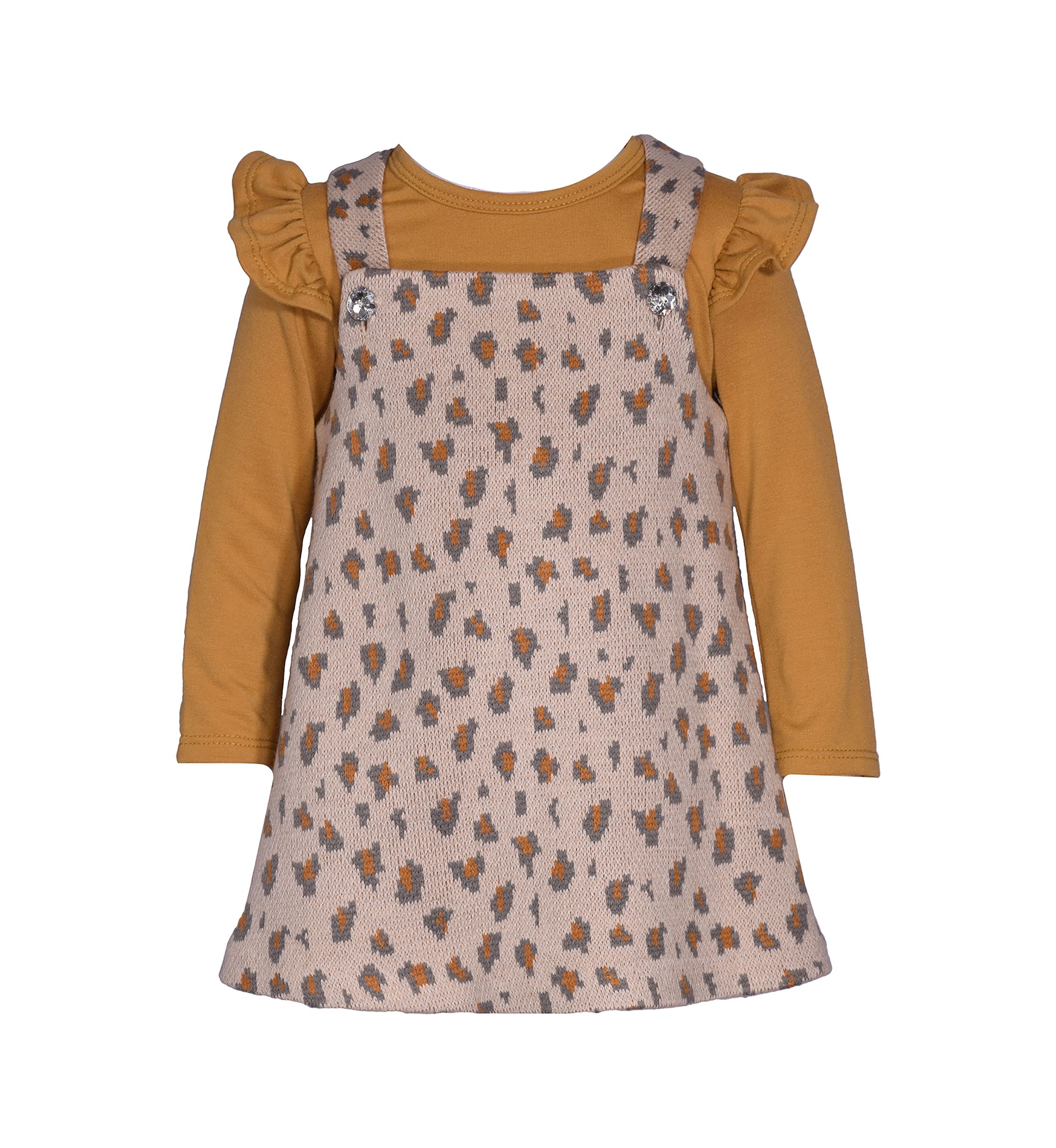 Toddler Girls Animal Printed Jumper Set